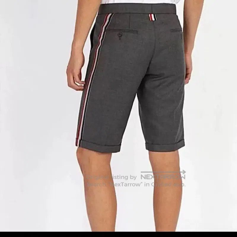 Thom Browne Thom Browne Gray Wool Men's Shorts . Size US 30 / EU 46 - 8 Thumbnail