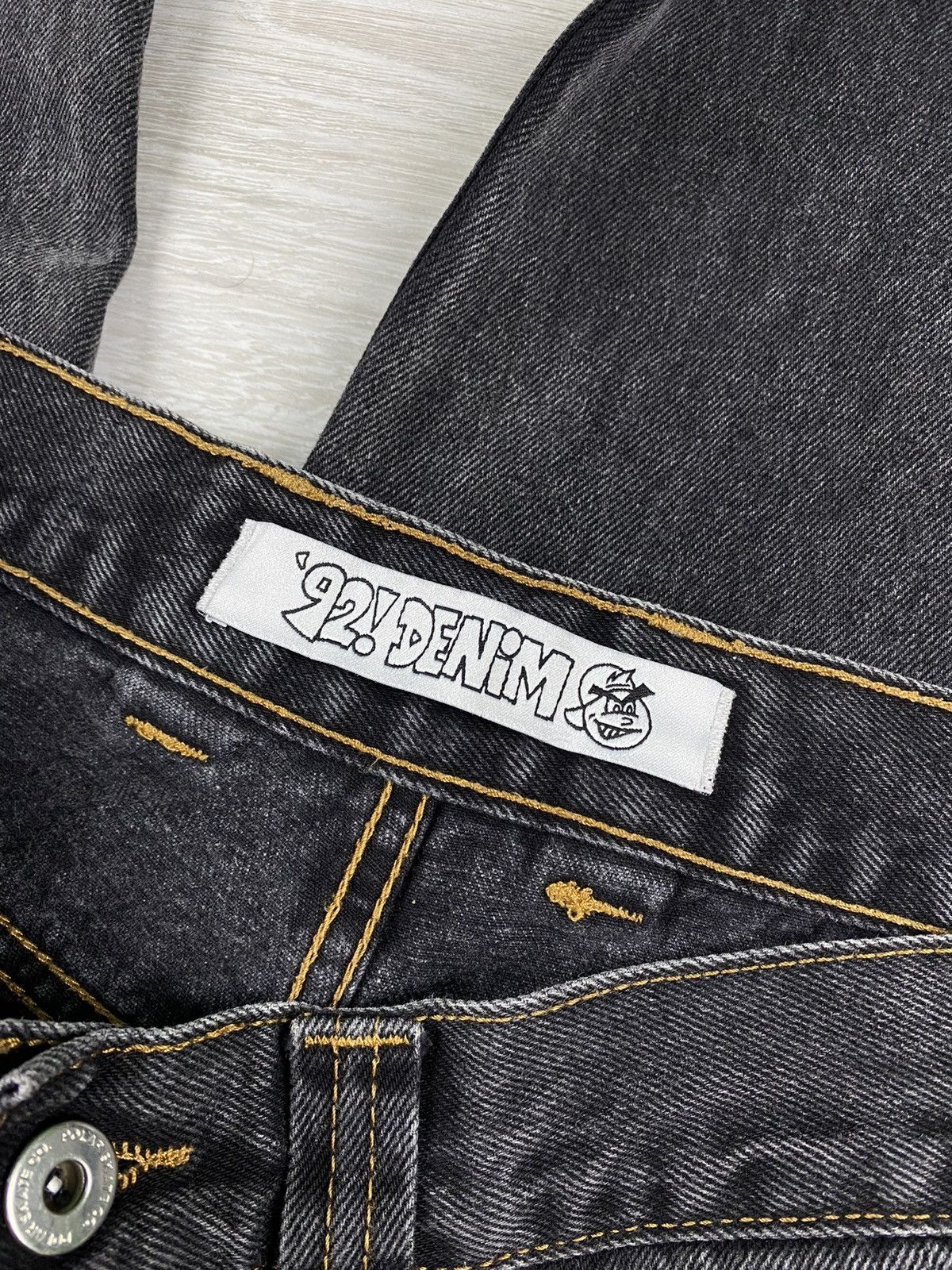 Polar Skate Co. Polar Skate Co '92 Denim Faded Black Gray Denim Jeans Skater Size US 30 / EU 46 - 11 Thumbnail