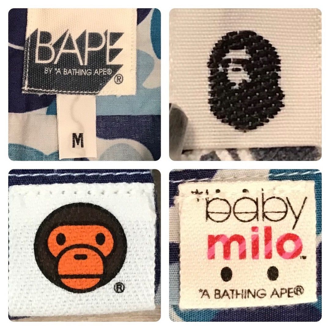Bape BAPE Milo ABC camo blue shirt a bathing ape NIGO Size US M / EU 48-50 / 2 - 6 Thumbnail
