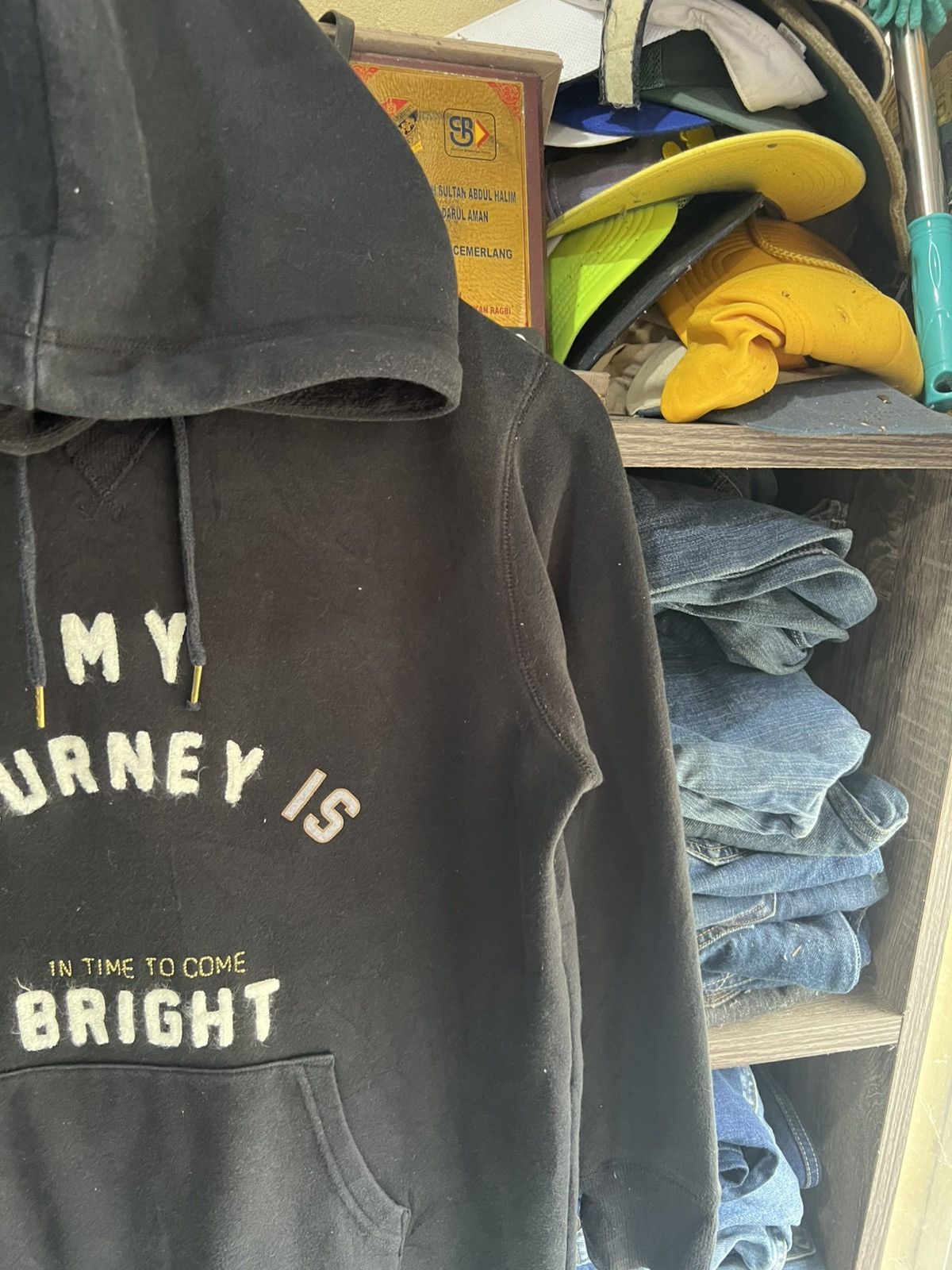 Japanese Brand 🔥Back Number My Journey Is Bright Pullover Hoodie Size M / US 6-8 / IT 42-44 - 5 Thumbnail