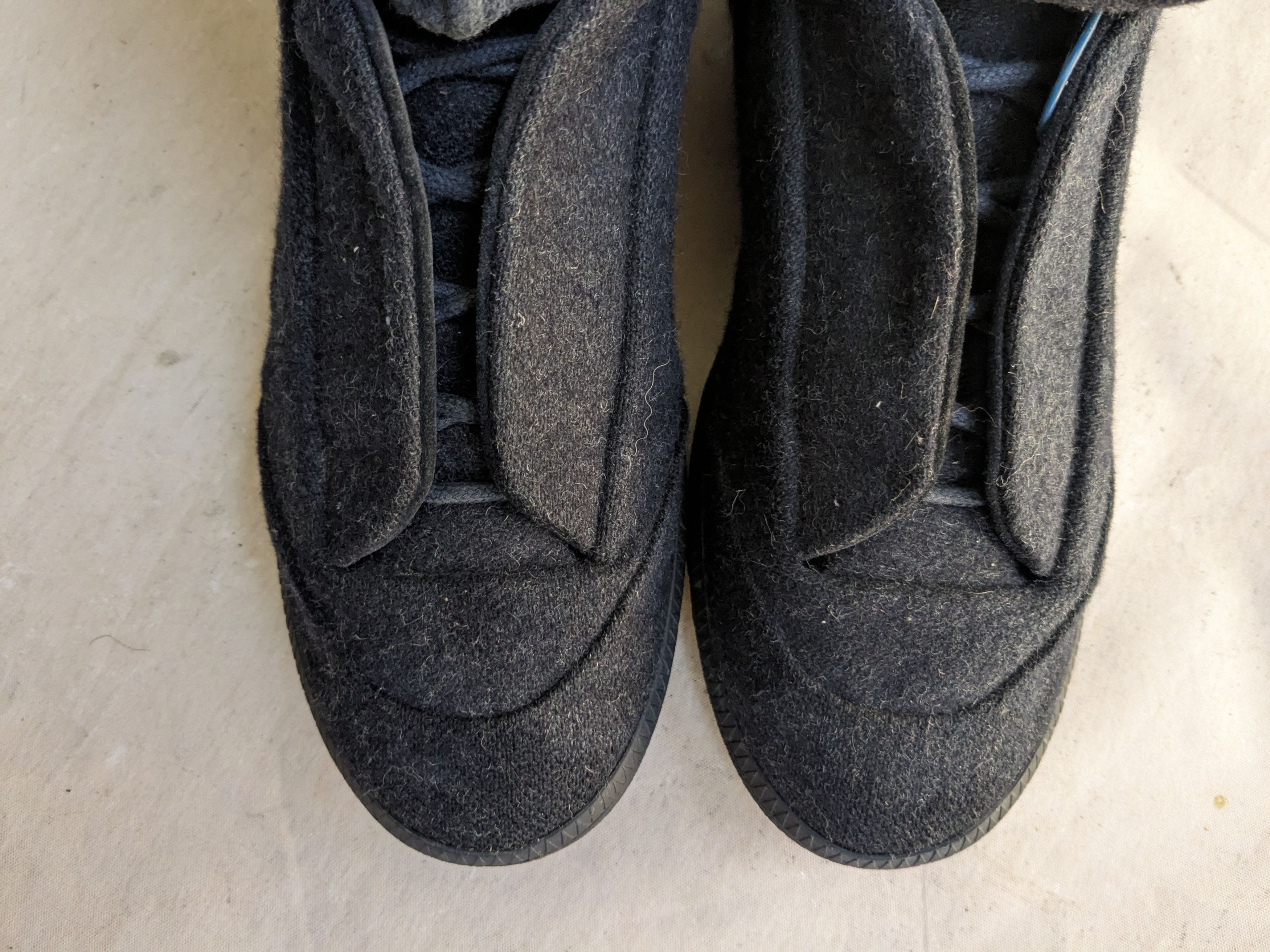 Maison Margiela Maison Margiela Future Navy Blue 8 41 Wool High Tops Size US 8 / EU 41 - 5 Thumbnail