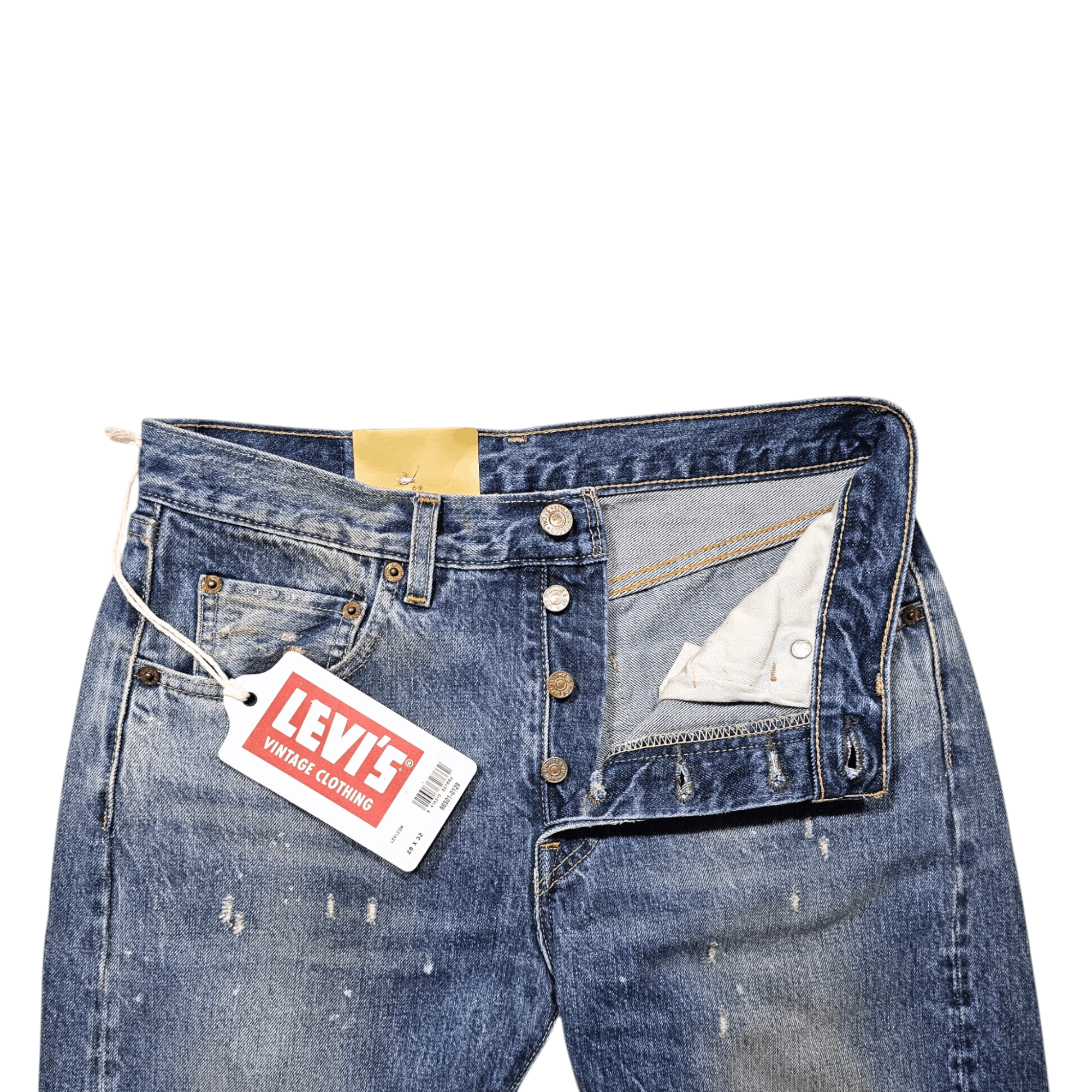 Levi's Vintage Clothing NWT LVC Levi's Vintage Clothing 1966 501 XX Big E Selvedge Size US 28 / EU 44 - 5 Thumbnail