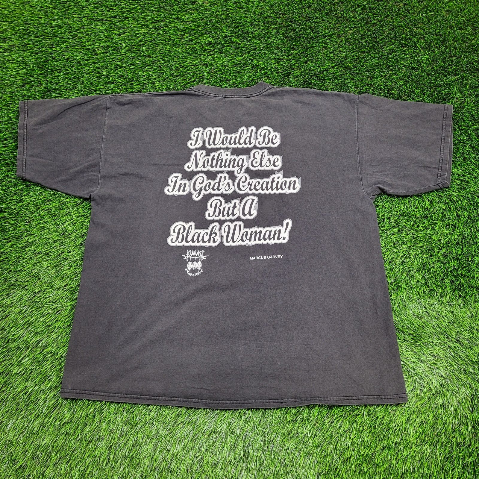 Gildan VTG 90s Black History Marcus Garvey T-Shirt 2XL Afrocentric Size US XXL / EU 58 / 5 - 8 Thumbnail