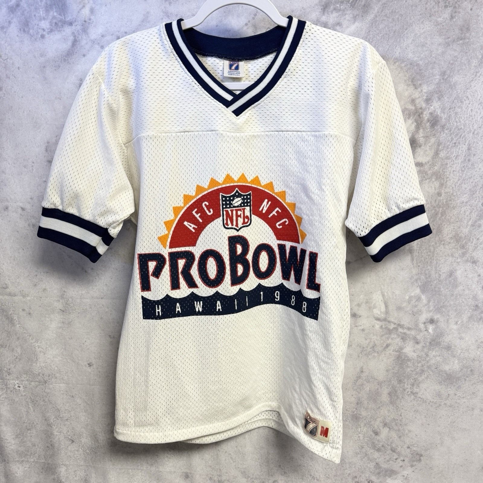 Logo 7 Vintage 90s Pro Bowl Hawaii Logo 7 Football Jersey Mens M Size US M / EU 48-50 / 2 - 1 Thumbnail