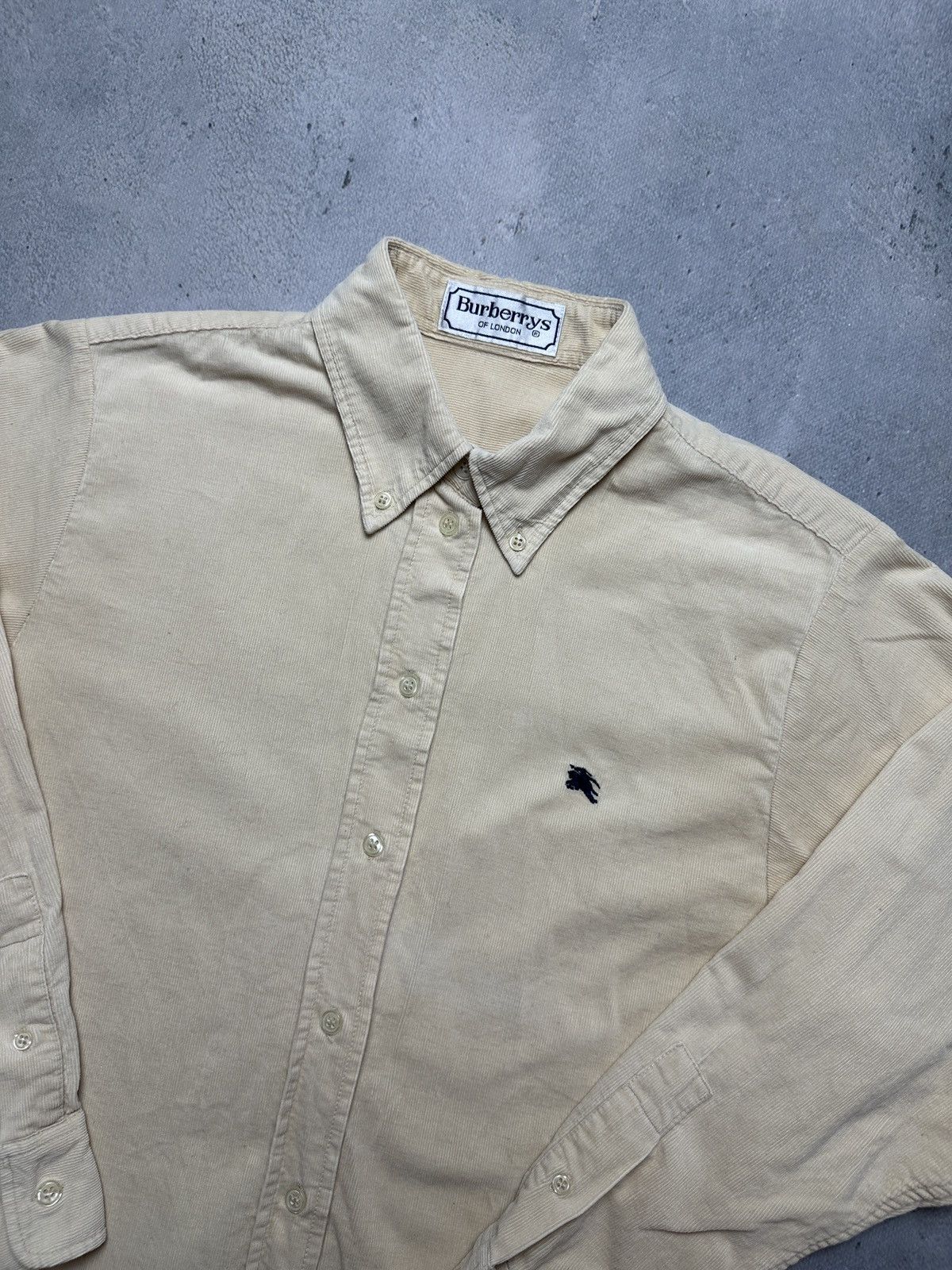 Burberry 80s Burberrys Vintage Button Up Shirts Rare y2k Classic Lux Size S / US 4 / IT 40 - 7 Thumbnail