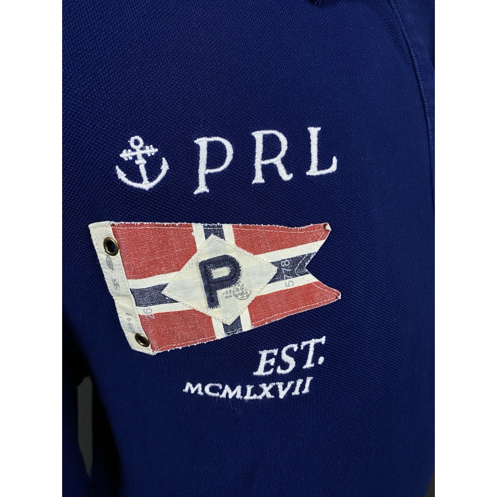Polo Ralph Lauren Polo Ralph Lauren Big Logo Men's Dark Blue Polo T-Shirt Size Size US XXL / EU 58 / 5 - 10 Thumbnail