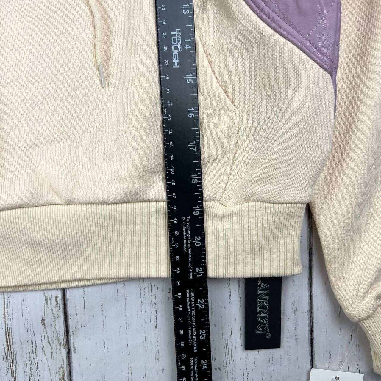 BLANKNYC BlankNYC XS Good Lookin Patchwork Hoodie Jacket Women Size XS / US 0-2 / IT 36-38 - 7 Thumbnail