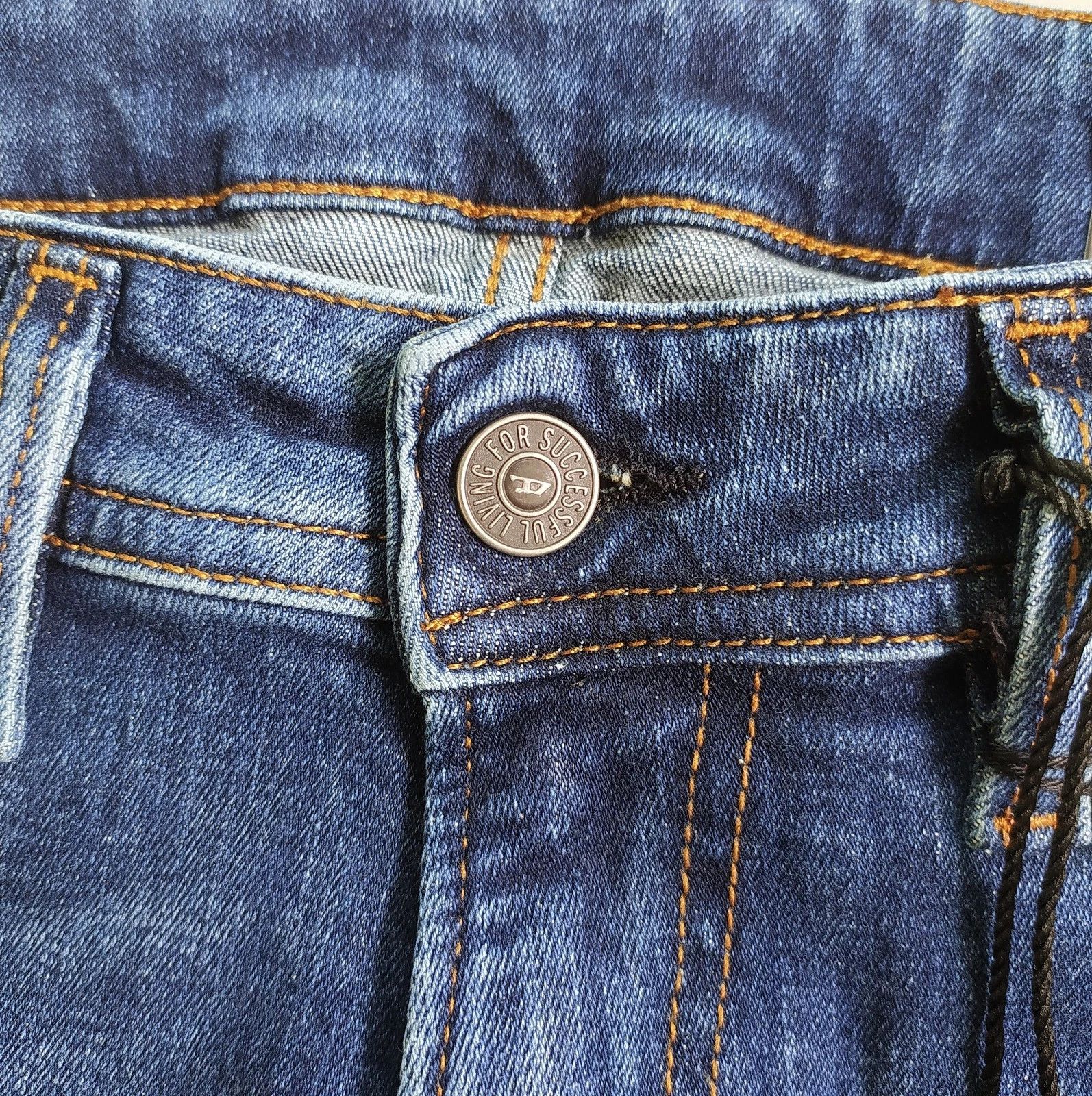 Diesel Diesel 1979 SLEENKER-R L.32 MENS JEANS T/9743 Size US 32 / EU 48 - 3 Thumbnail