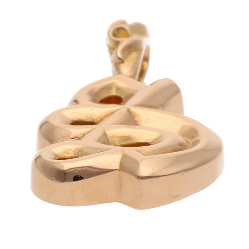 Chrome Hearts Chrome Hearts 22K Gold Alphabet S pendant Charm Size ONE SIZE - 4 Thumbnail