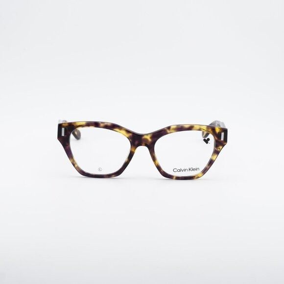 Calvin Klein Calvin Klein CK23518 528 Eyeglasses Violet Havana 52mm Size ONE SIZE - 3 Thumbnail