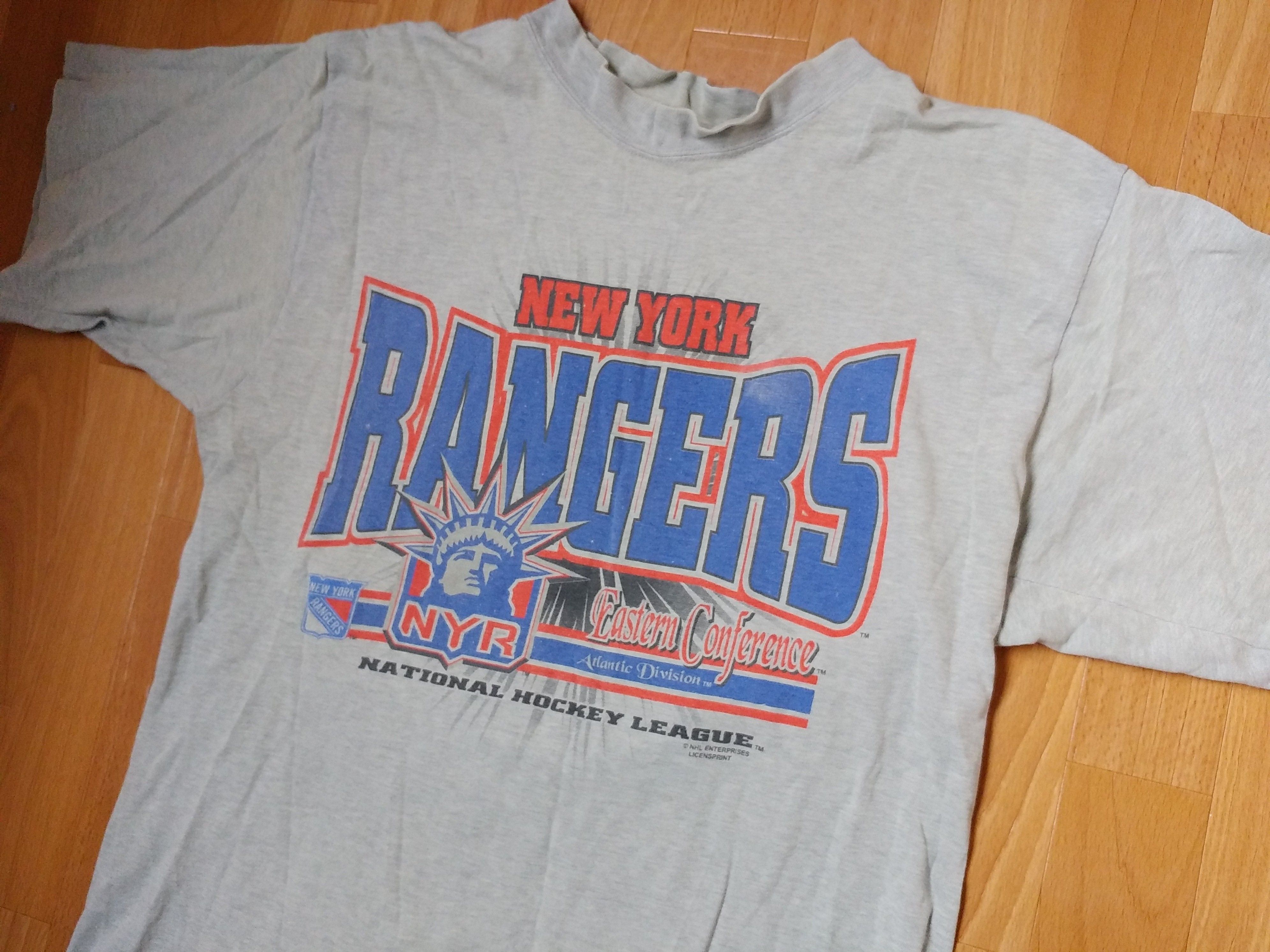 NHL NHL New York Rangers jersey, vintage hockey t-shirt, 90s L Size US L / EU 52-54 / 3 - 5 Thumbnail