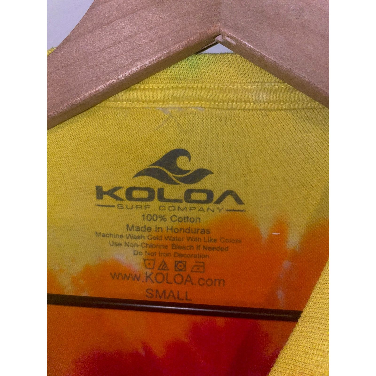 Kolor Koloa Surf Company Rainbow Tie Dye Shirt Tee Blank S Small Size US S / EU 44-46 / 1 - 5 Thumbnail