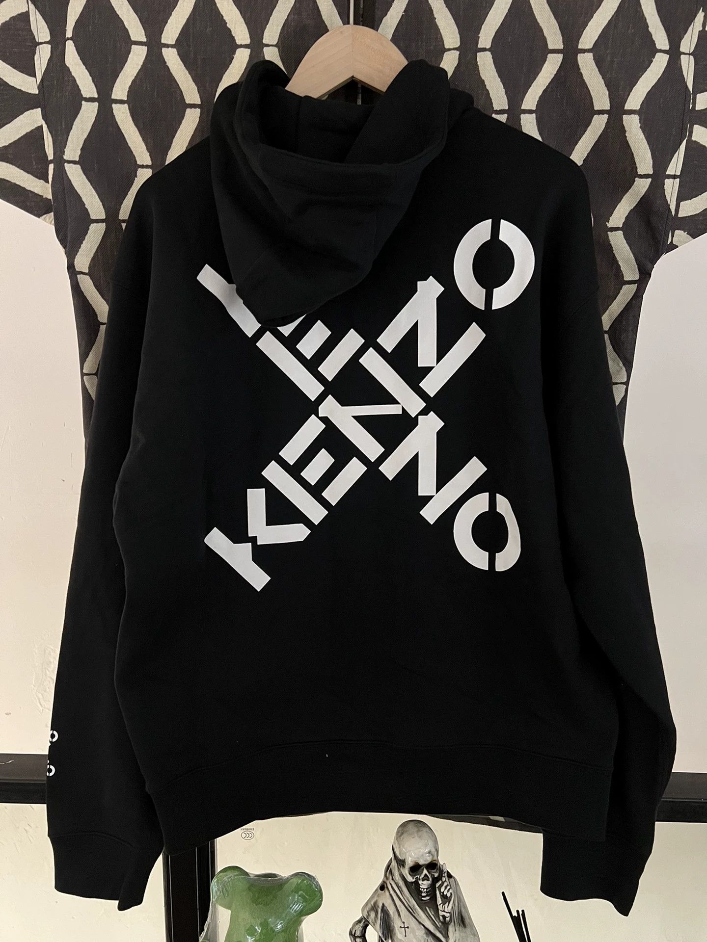 Kenzo kenzo logo sweatshirt in black size M Size US M / EU 48-50 / 2 - 1 Thumbnail