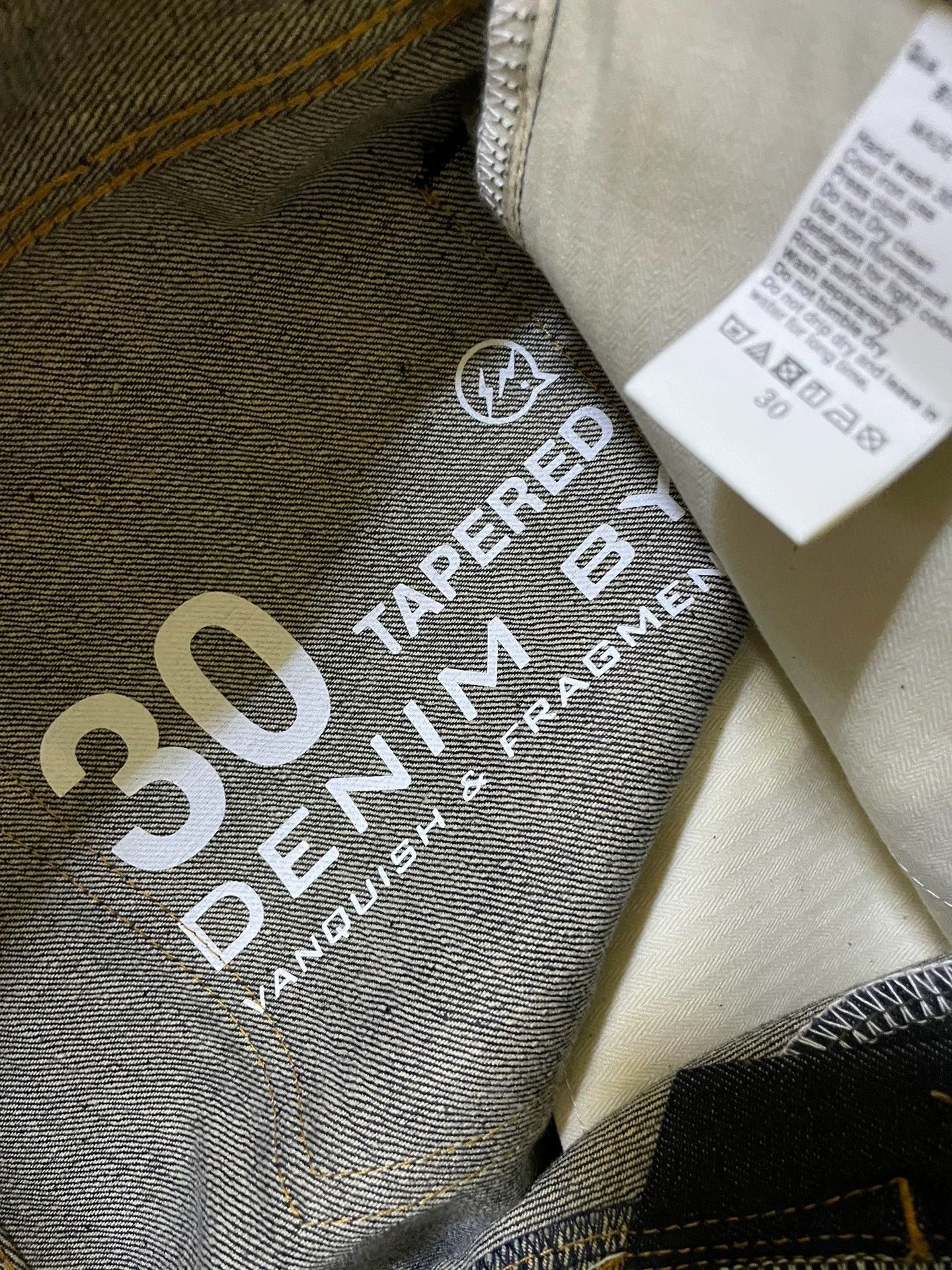Vanquish VANQUISH & FRAGMENT Orange Flash Raw Denim Jeans W30 New Size US 30 / EU 46 - 8 Thumbnail