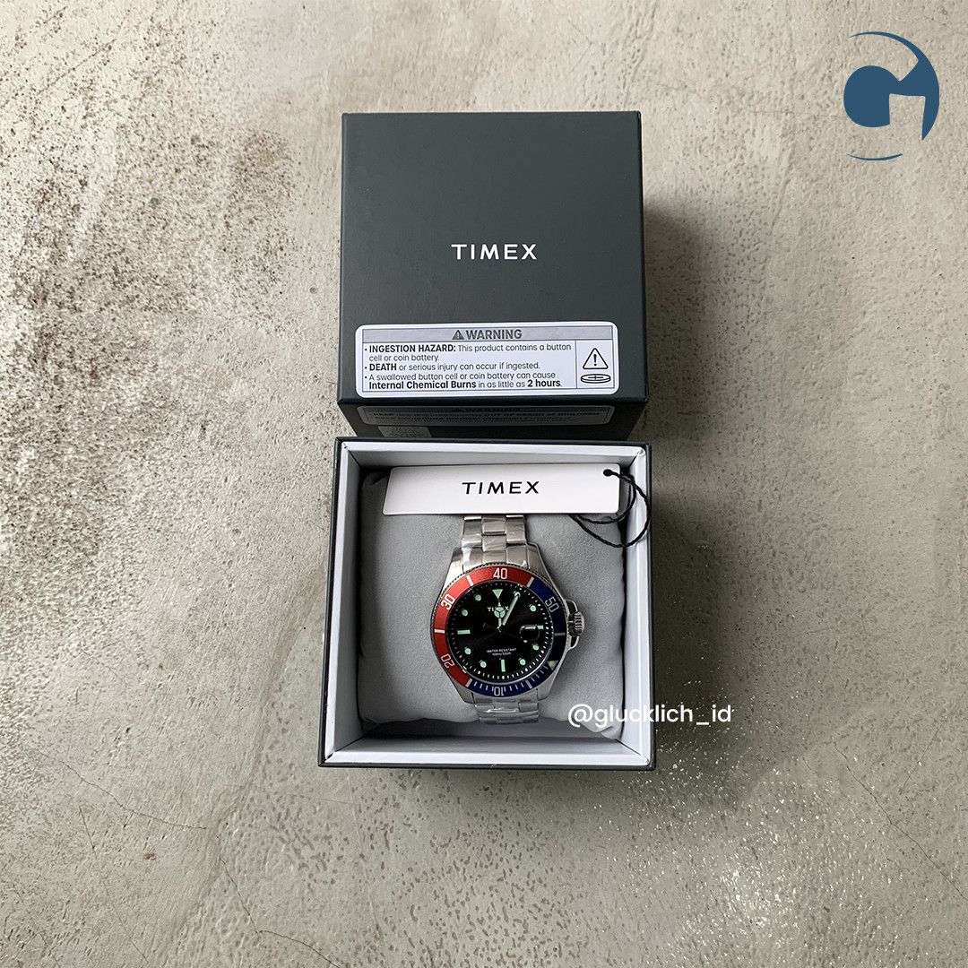 Timex Timex, Harborside Coast Quartz Black Dial Stainless Steel Size ONE SIZE - 5 Thumbnail