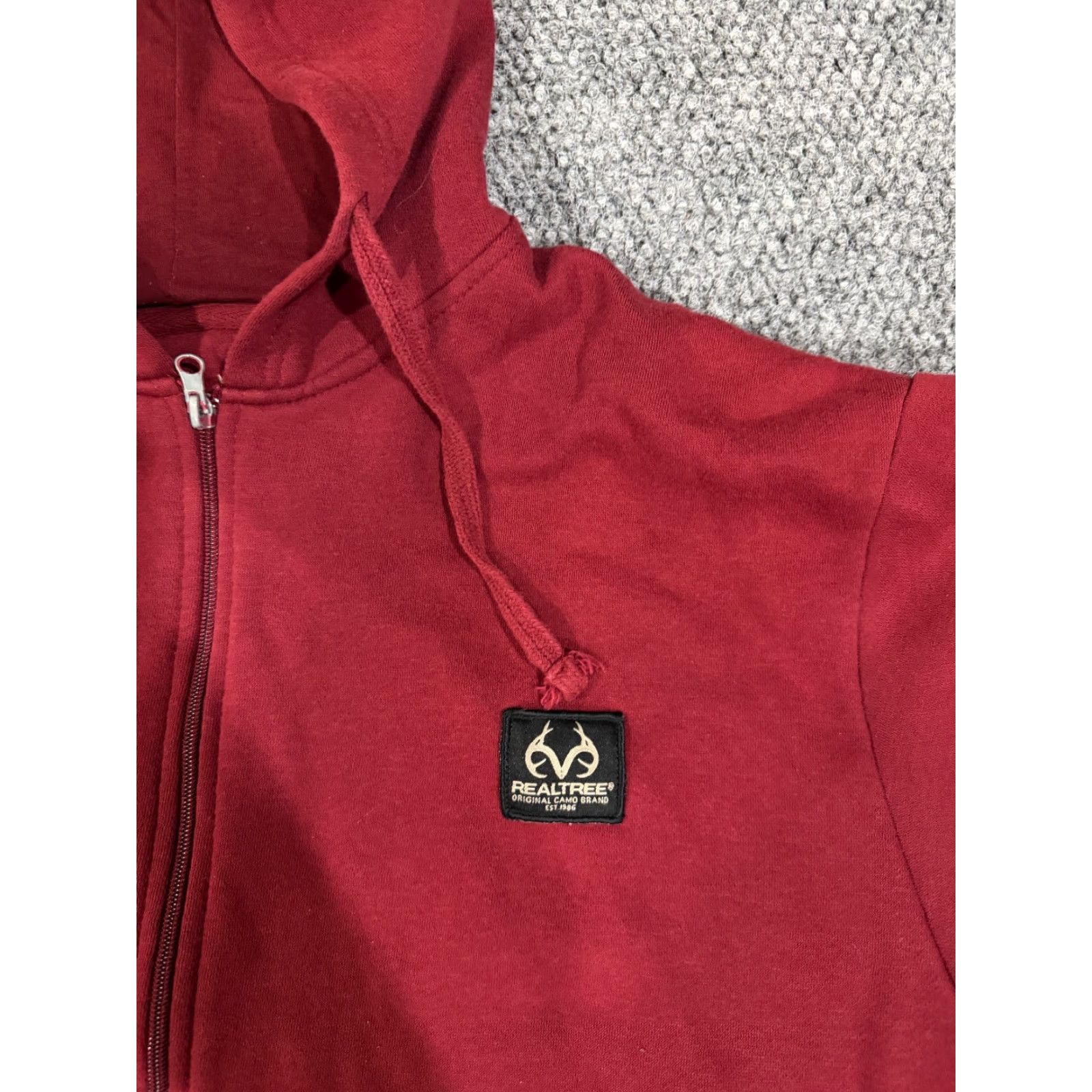 Realtree Realtree Hoodie Mens M Red Full Zip Outdoor Hunting Outdoors Size US M / EU 48-50 / 2 - 3 Thumbnail