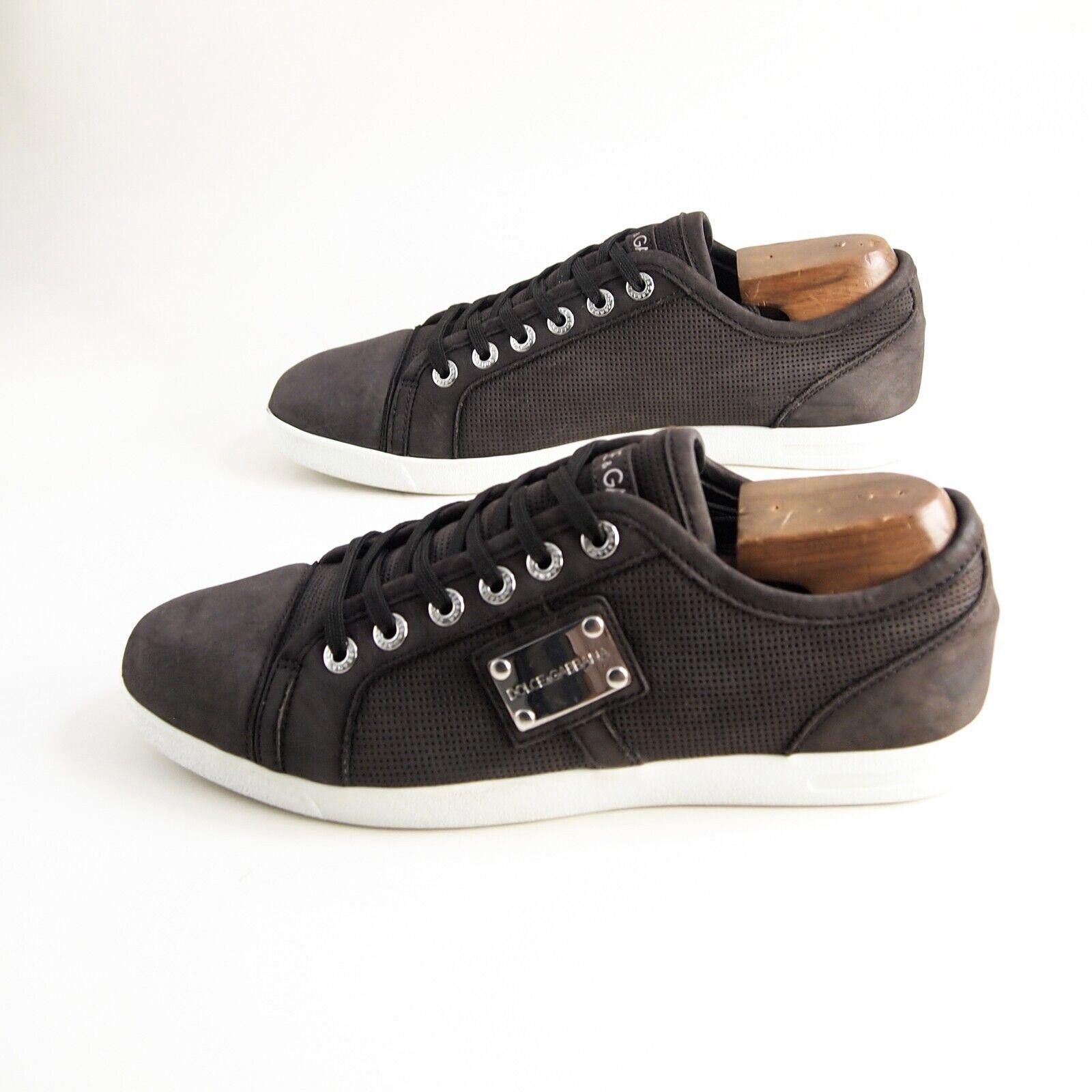 Dolce & Gabbana Dolce Gabbana Low Top Sneakers Brown Suede US 9.5 EU 42.5 Size US 9.5 / EU 42-43 - 3 Thumbnail