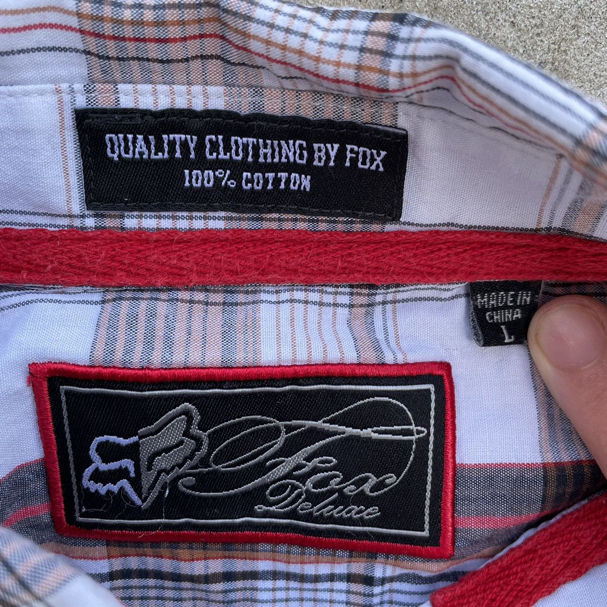 Fox Racing × Hypebeast Vintage Fox Shirts Moto Button Up Y2K Style USA 90s Size US L / EU 52-54 / 3 - 9 Thumbnail