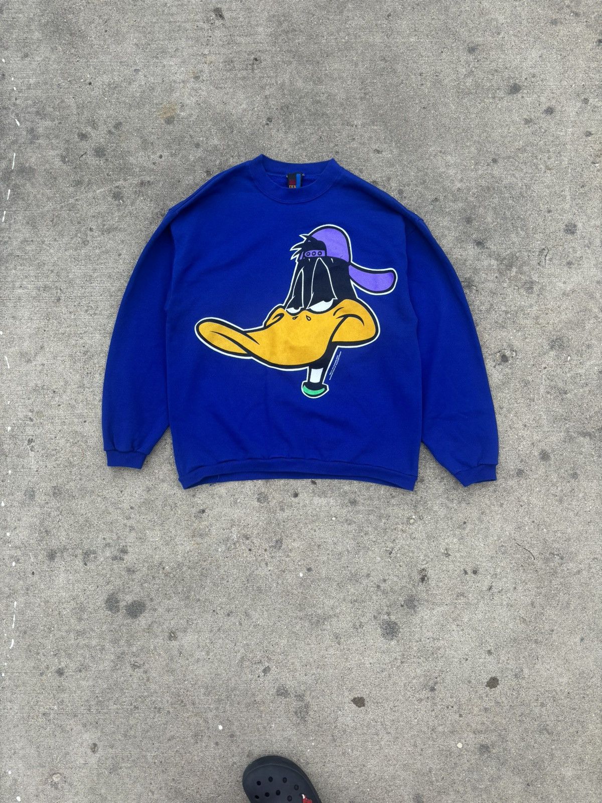 Vintage Daffy Duck Looney Tunes Warner Bros Crewneck