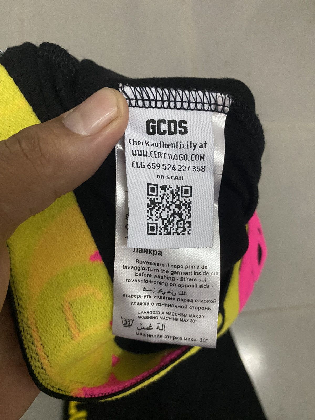 GCDS GCDS God Cant Destroy Streetwear mini Leggings Size 30" / US 8 / IT 44 - 5 Thumbnail