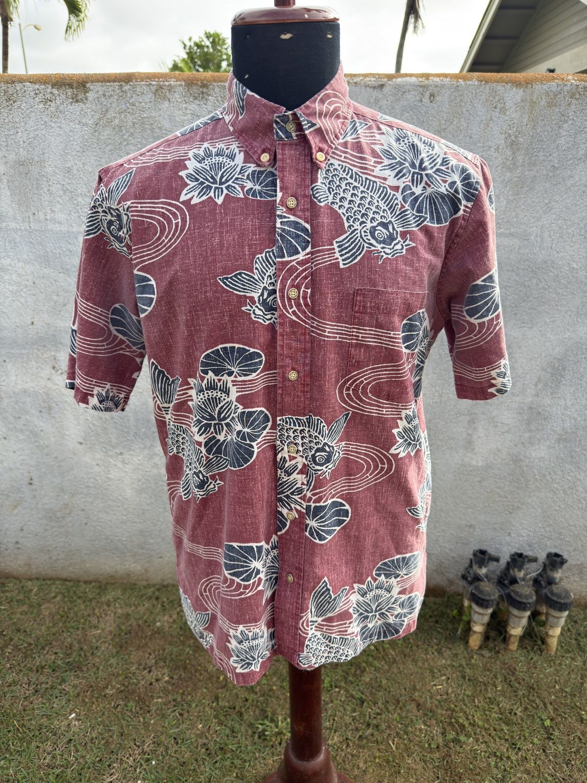 Reyn Spooner PreOwned Reyn Spooner Classic Fit Hawaiian Print Men's M Size US M / EU 48-50 / 2 - 1 Thumbnail