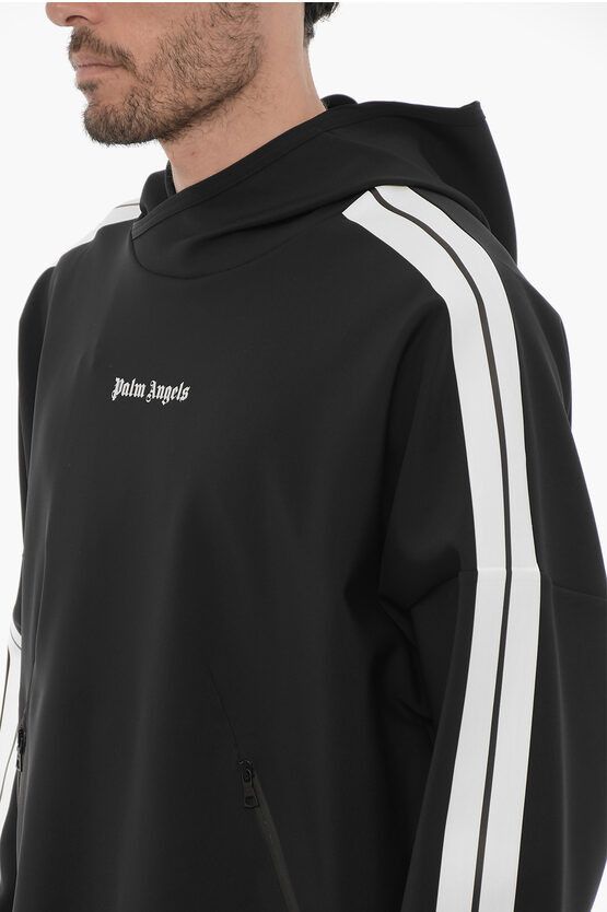 Palm Angels o1in1s0225 Q:2 / Performance Hoodie in Black Size US M / EU 48-50 / 2 - 3 Thumbnail