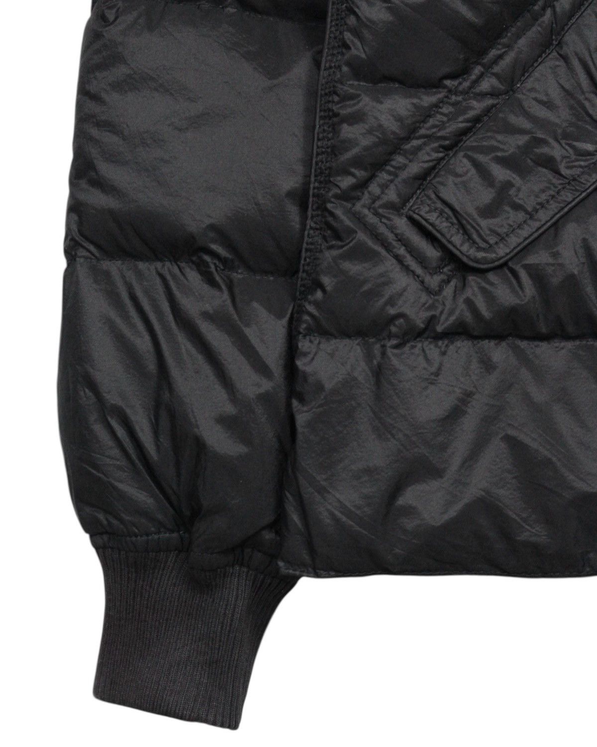 Armani 2010S ARMANI JEANS PREMIUM DOWN HOODED BLACK JACKET Size US L / EU 52-54 / 3 - 7 Thumbnail
