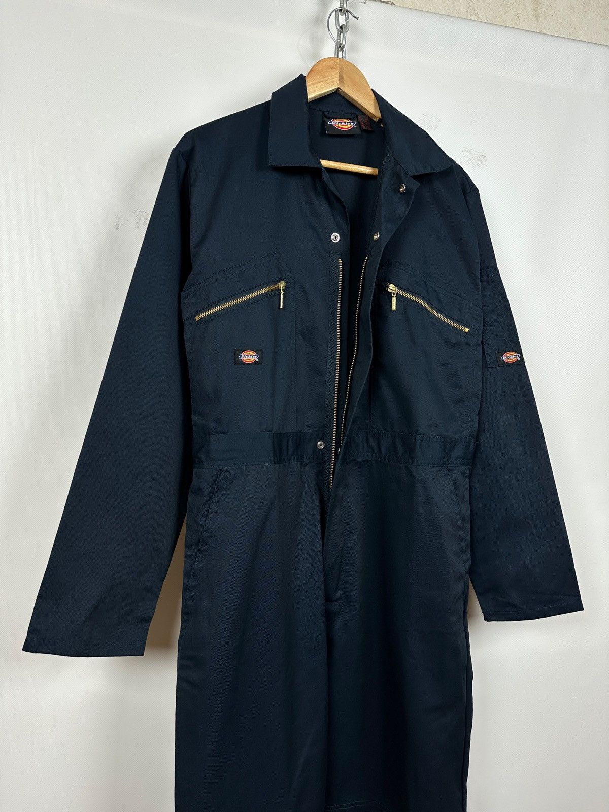 Dickies Vintage Dickies Navy Blue Coverall Overall Workers Jumpsuit Size US 32 / EU 48 - 15 Thumbnail