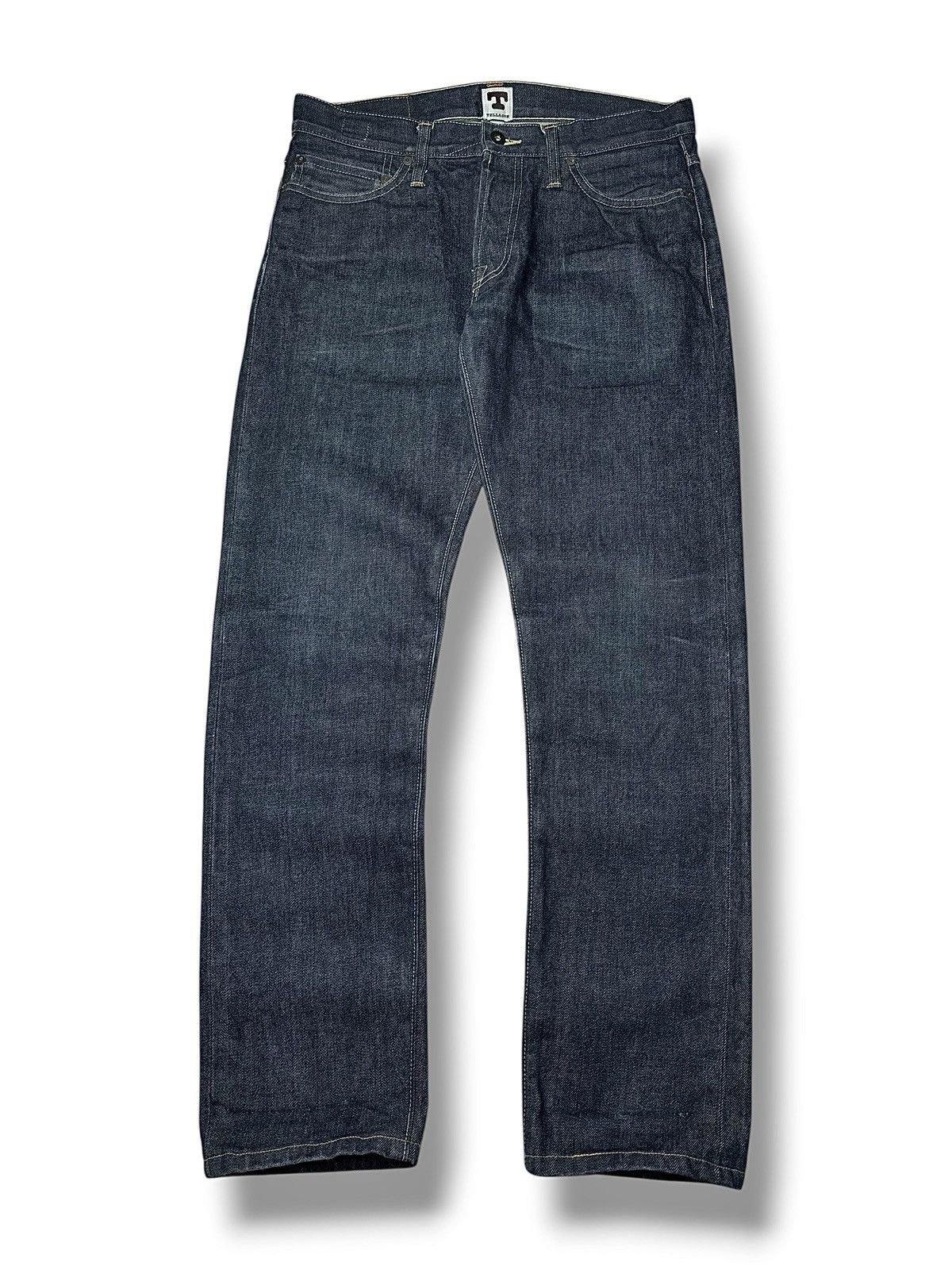 Tellason Tellason Japan Selvage Elgin White Oak Cone Denim Pants Size US 31 - 2 Thumbnail