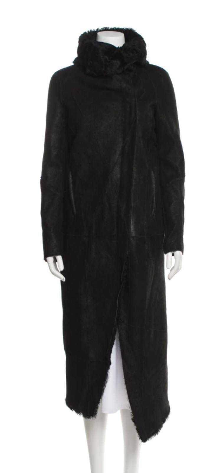 Helmut Lang Helmut Lang Lamb Leather Faux Fur Coat Size: S Size S / US 4 / IT 40 - 1 Thumbnail