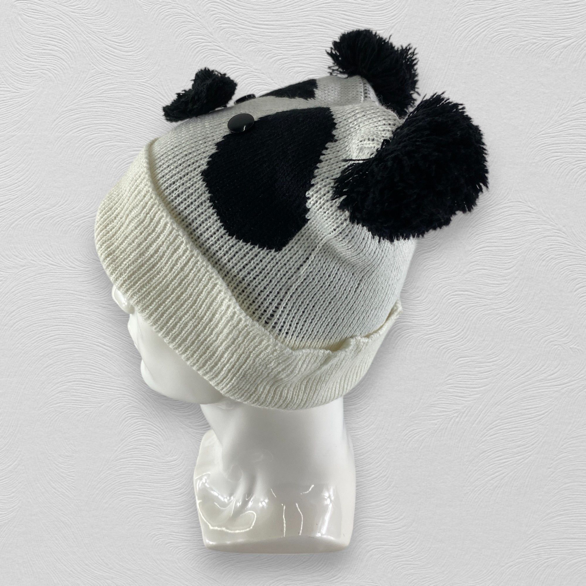 Japanese Brand Panda Animal Design Snow Cap Hat Beanie -BN599 Size ONE SIZE - 1 Thumbnail