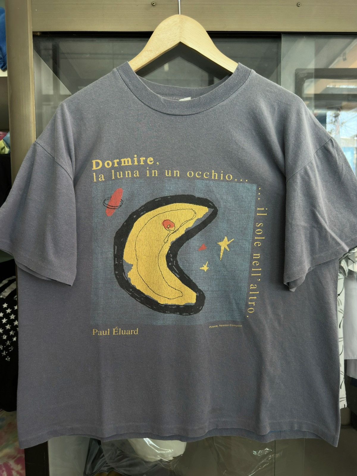Arts & Science Paul Éluard Dormire, la luna in un occhio il sole nell’altro Size US XL / EU 56 / 4 - 1 Thumbnail