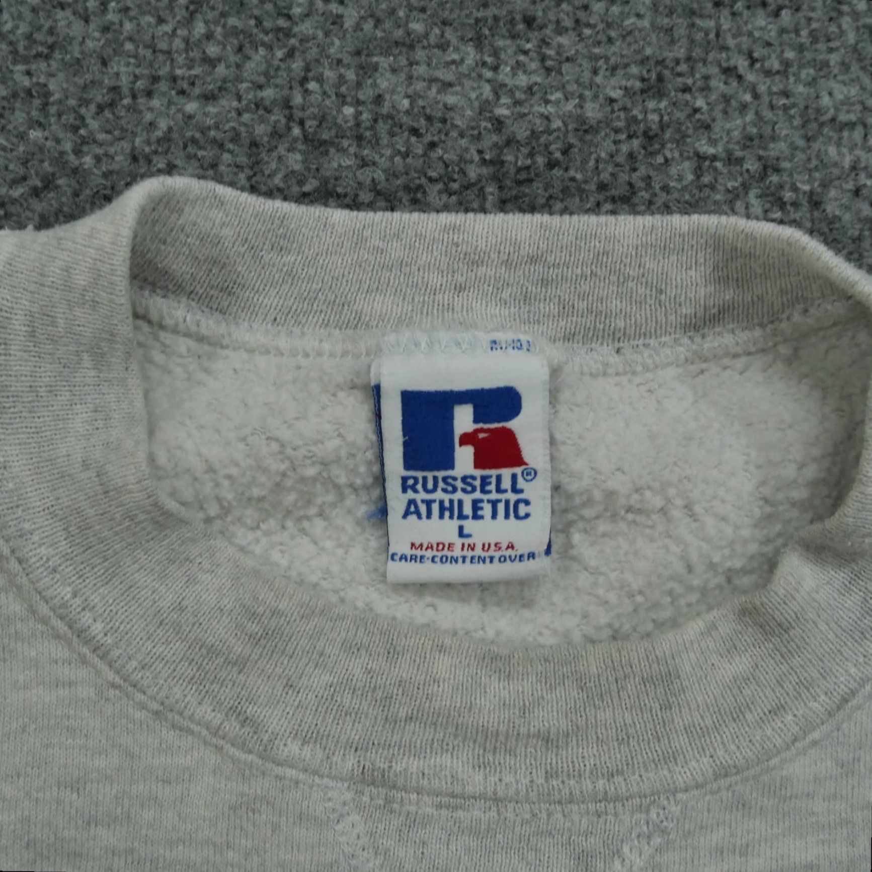 Russell Athletic VINTAGE Russell Athletic Sweatshirt Adult Large Grey Campus Recreations 90s Mens Size US L / EU 52-54 / 3 - 5 Thumbnail