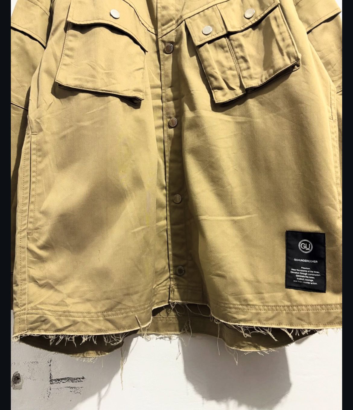 Undercover 2000s Undercover Jun Takahashi Distressed Jacket y2k Lgb Size US XL / EU 56 / 4 - 2 Thumbnail