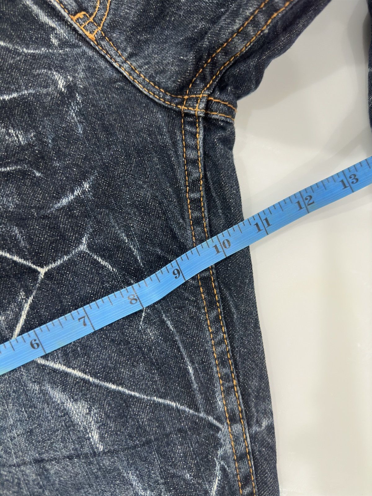 If Six Was Nine × Japanese Brand × Le Grande Bleu (L.G.B.) Vintage Y2k Nylaus Clawmark Faded Jeans Undercover Style Size US 29 - 19 Thumbnail