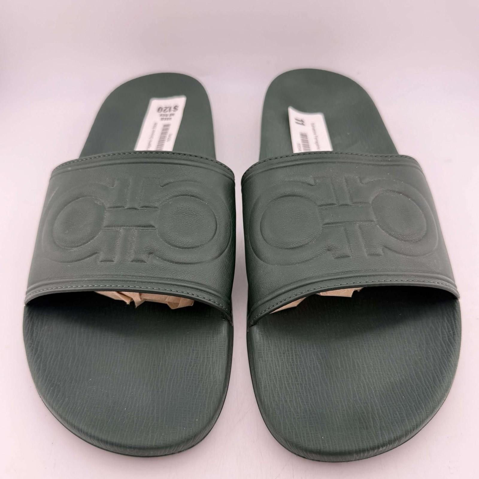 Salvatore Ferragamo Salvatore Ferragamo Groove Slide 11 Used No Box Size US 11 / EU 44 - 3 Thumbnail
