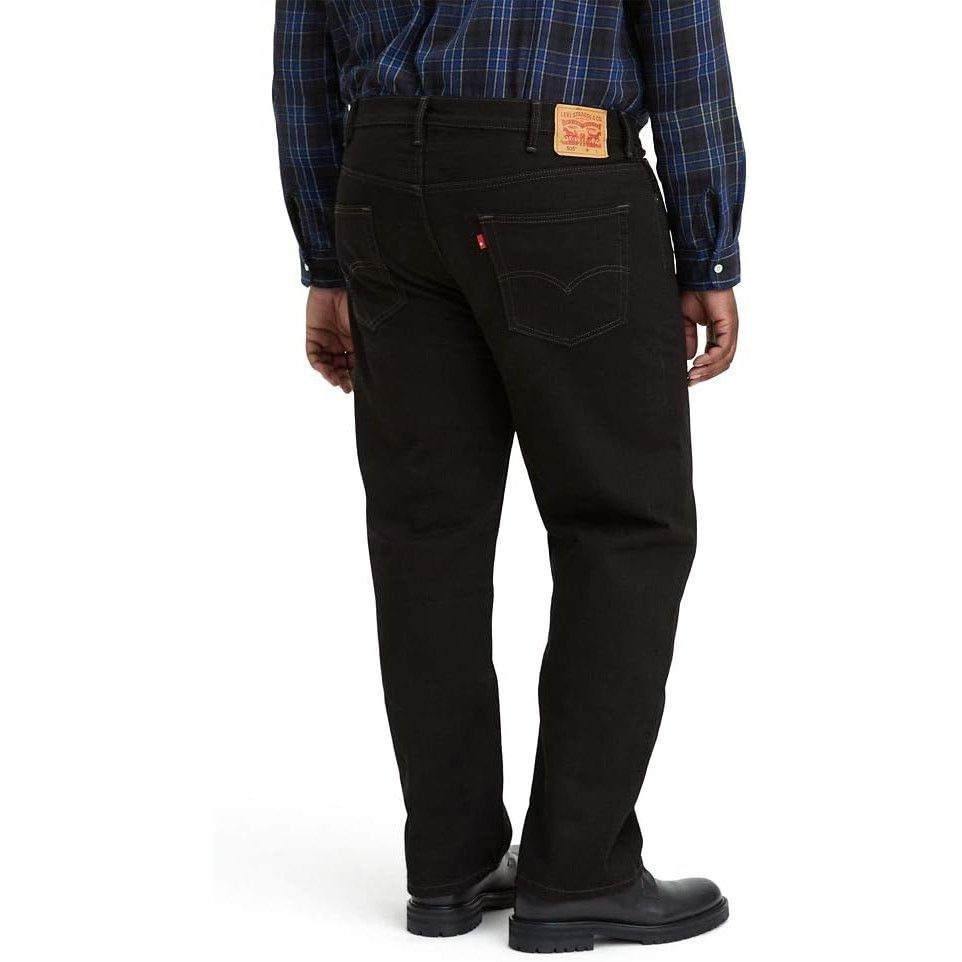 Levi's Levi's Men's 505 Regular Fit Black Denim Jeans 30 x 32 New Size US 30 / EU 46 - 7 Thumbnail