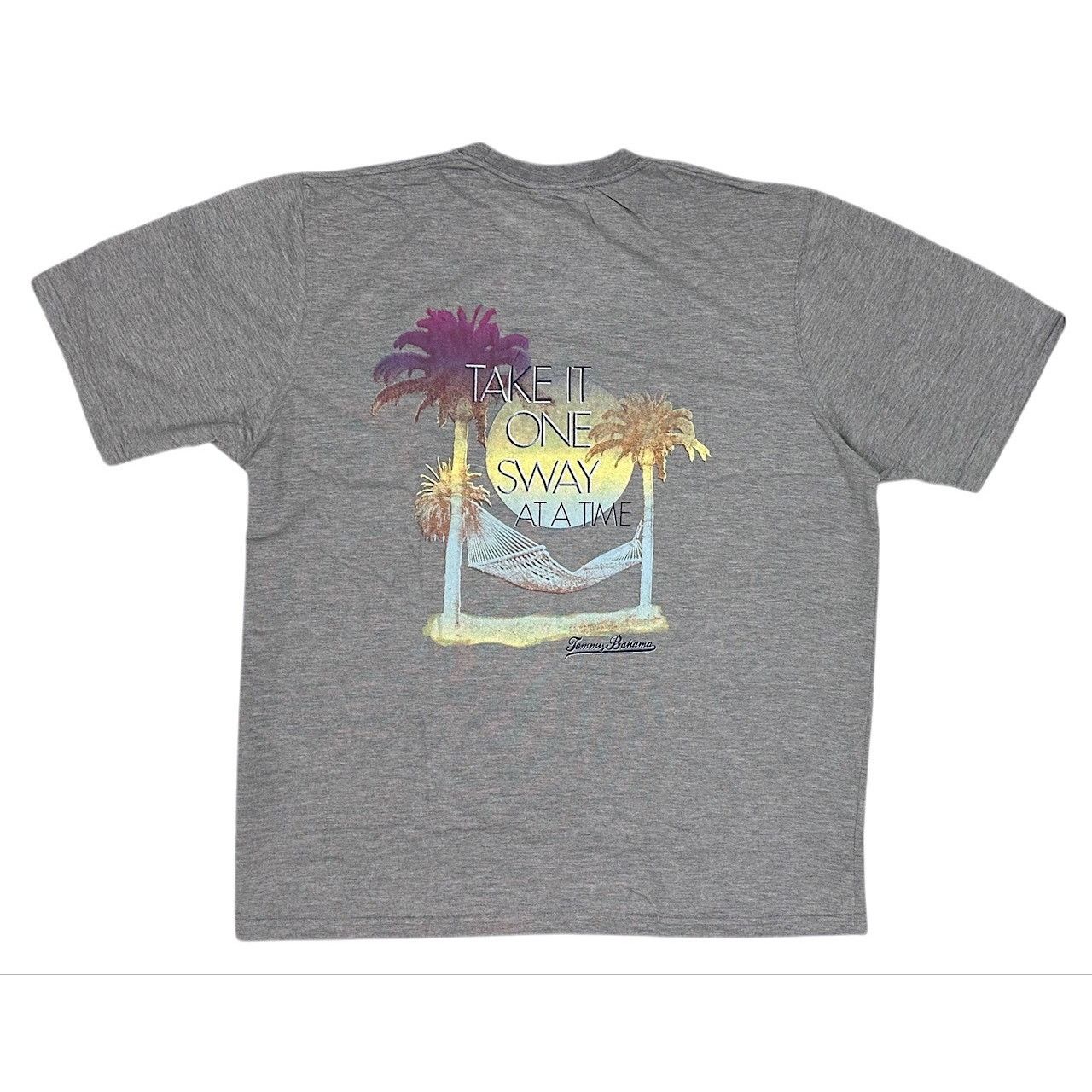 Tommy Bahama Tommy Bahama Men's T-Shirt Take It One Sway at a Time Tee Size US XXL / EU 58 / 5 - 1 Thumbnail