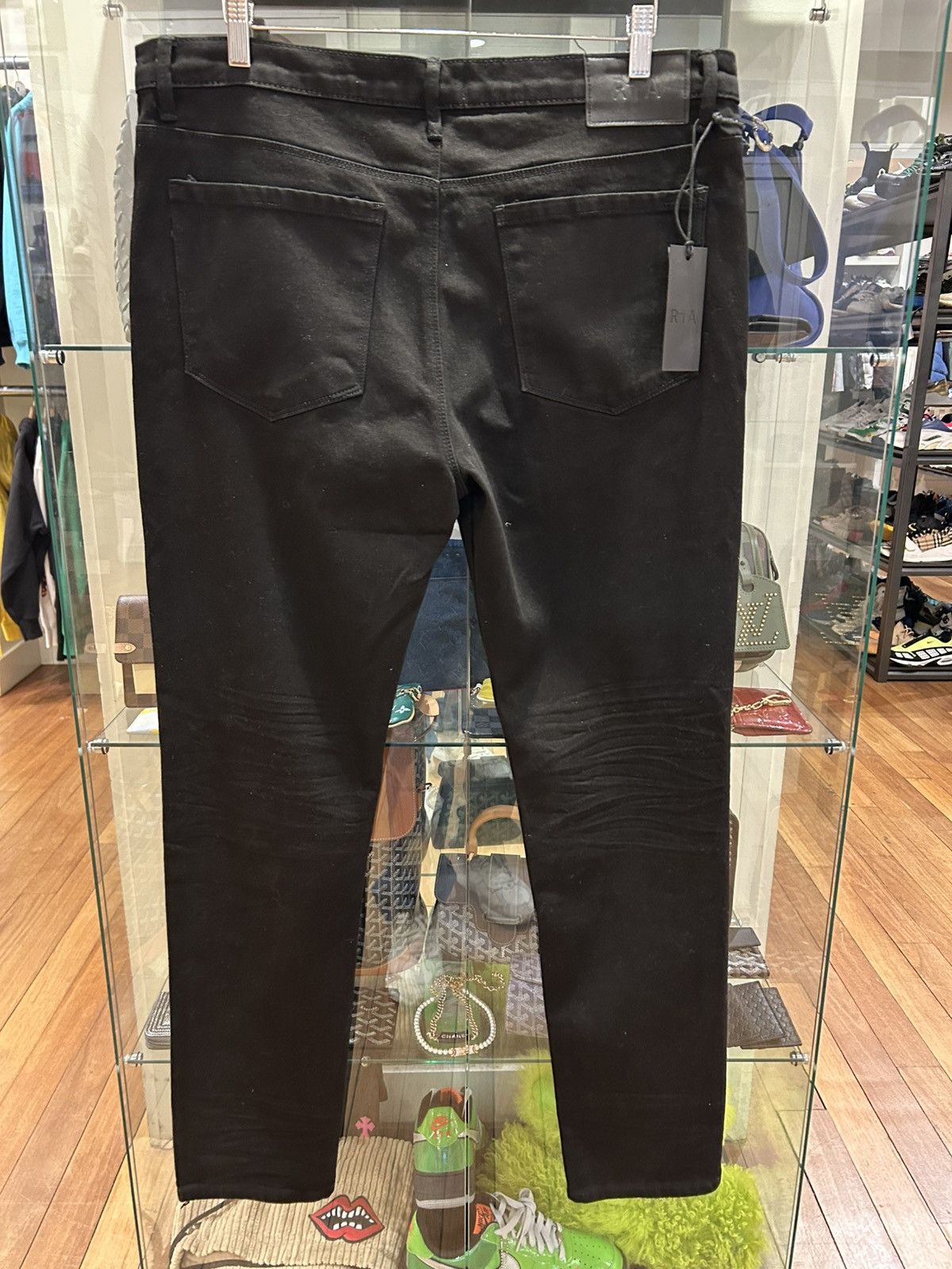 Rta RtA Denim Jeans - Black Size US 36 / EU 52 - 2 Thumbnail