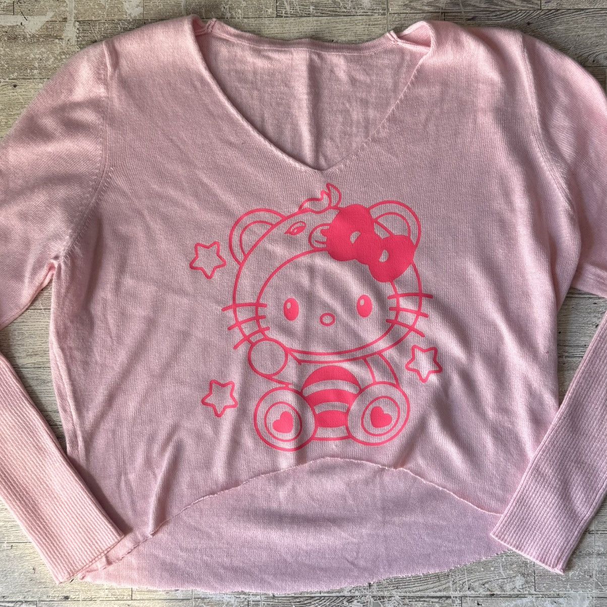 Vintage Carebear X Kitty, Vintage Oversized Cashmere Sweater Size ONE SIZE - 6 Thumbnail