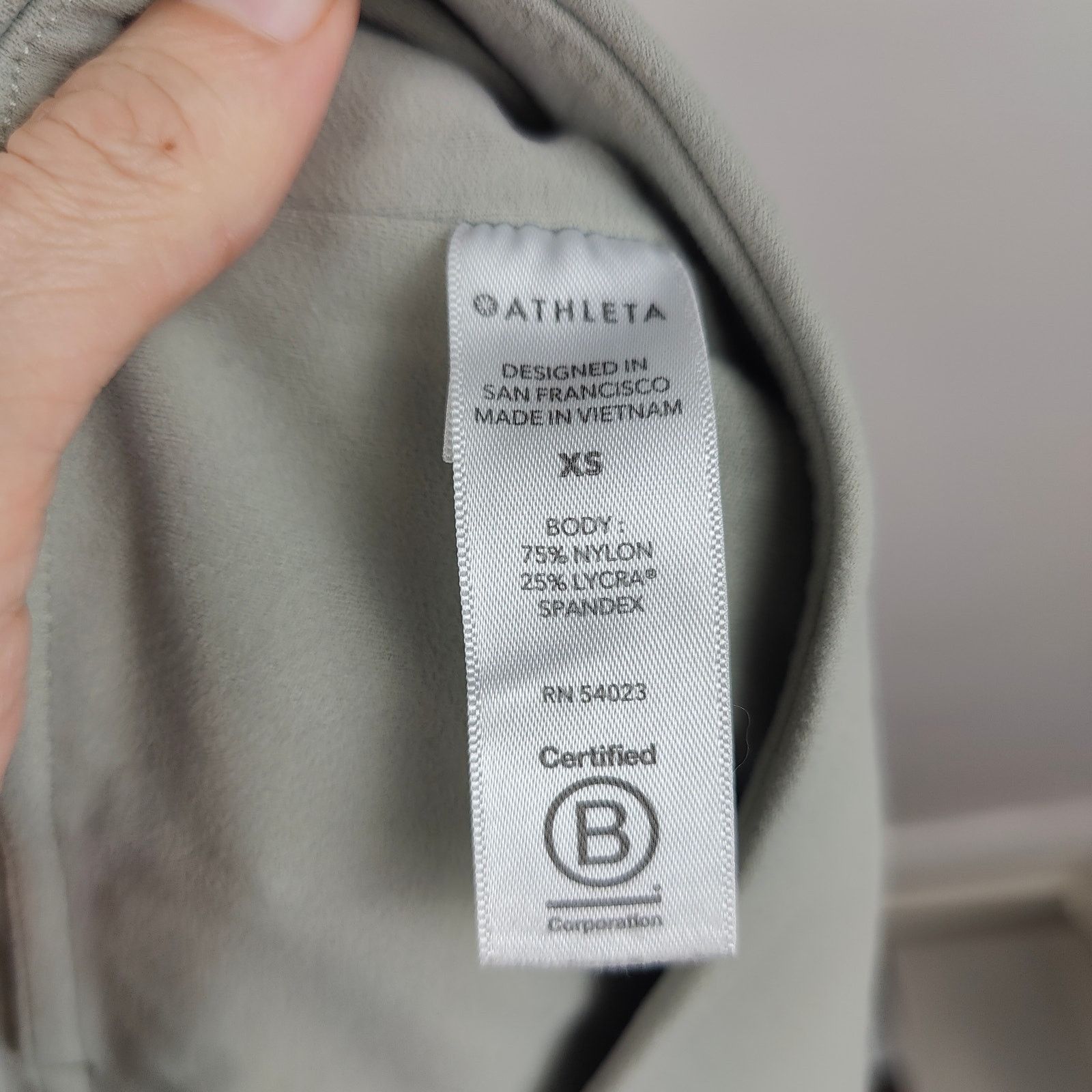 Athleta Athleta Ultra High Rise Elation Tights Womens XS Taupe Gray Size 26" / US 2 / IT 38 - 7 Thumbnail