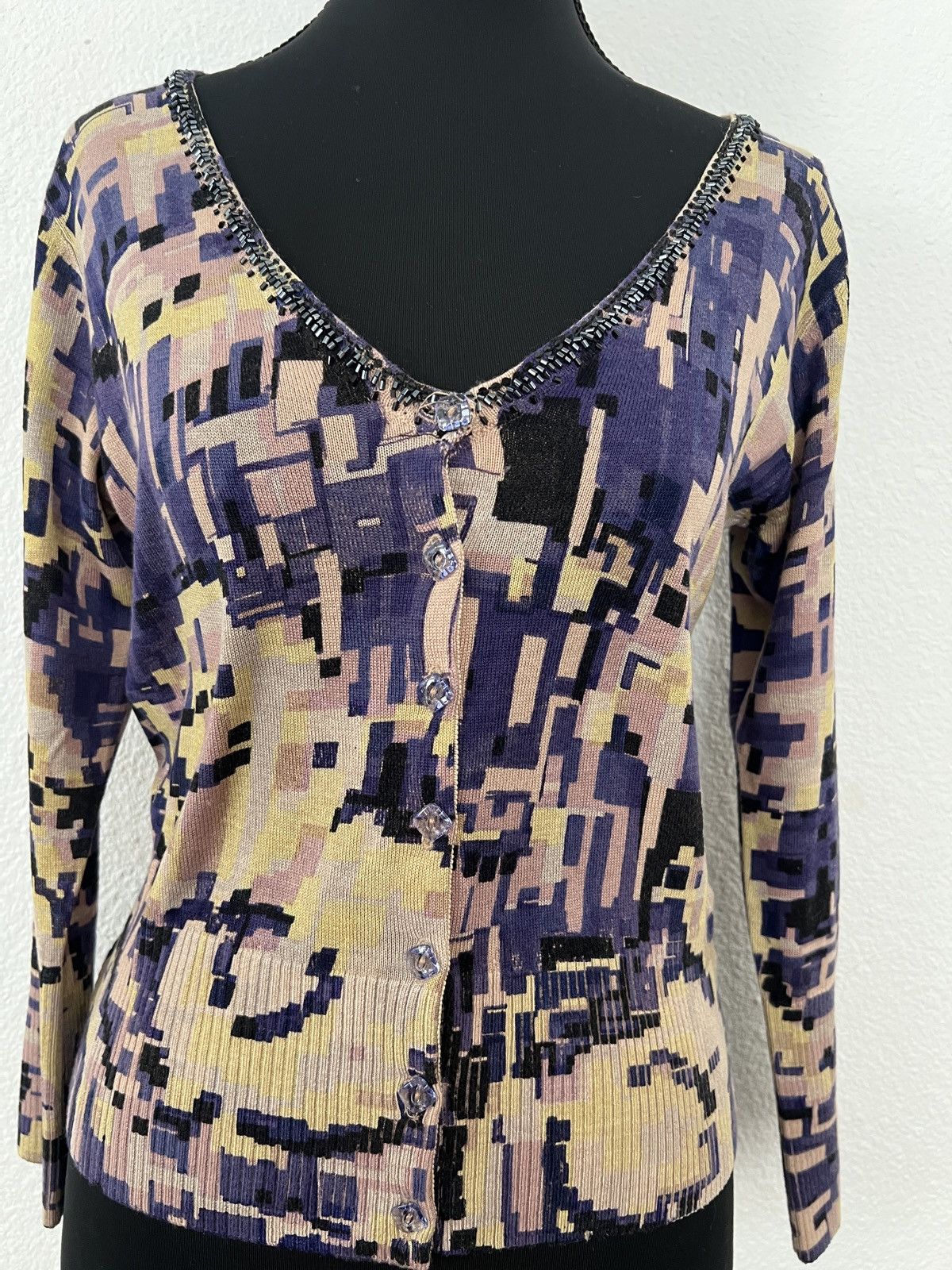 Other Charlotte Tarantola Women's Silk And Cashmere Cardigan Size M / US 6-8 / IT 42-44 - 1 Thumbnail