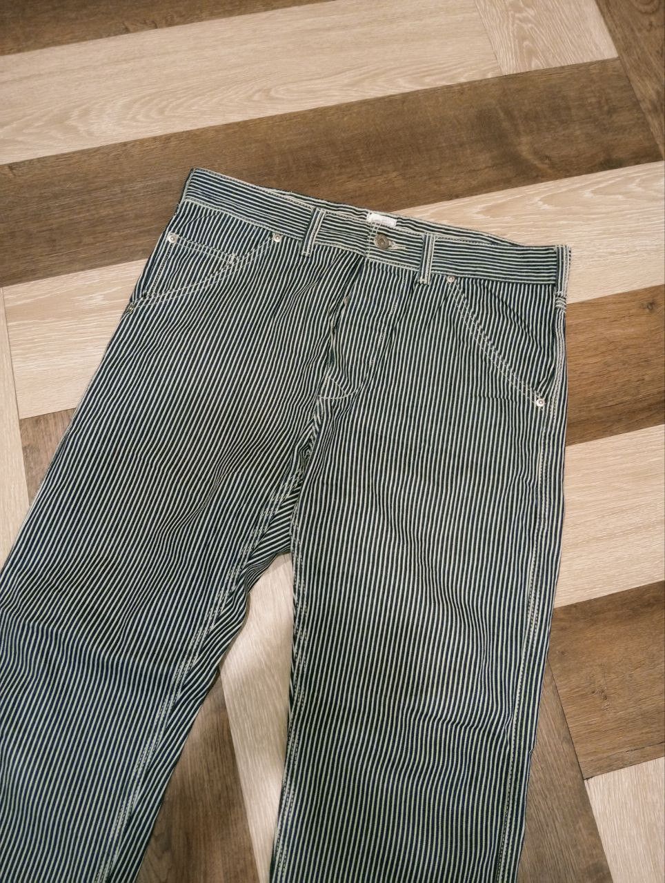 Post Overalls VINTAGE POST OVERALLS HICKORY PANTS Size US 34 / EU 50 - 9 Thumbnail