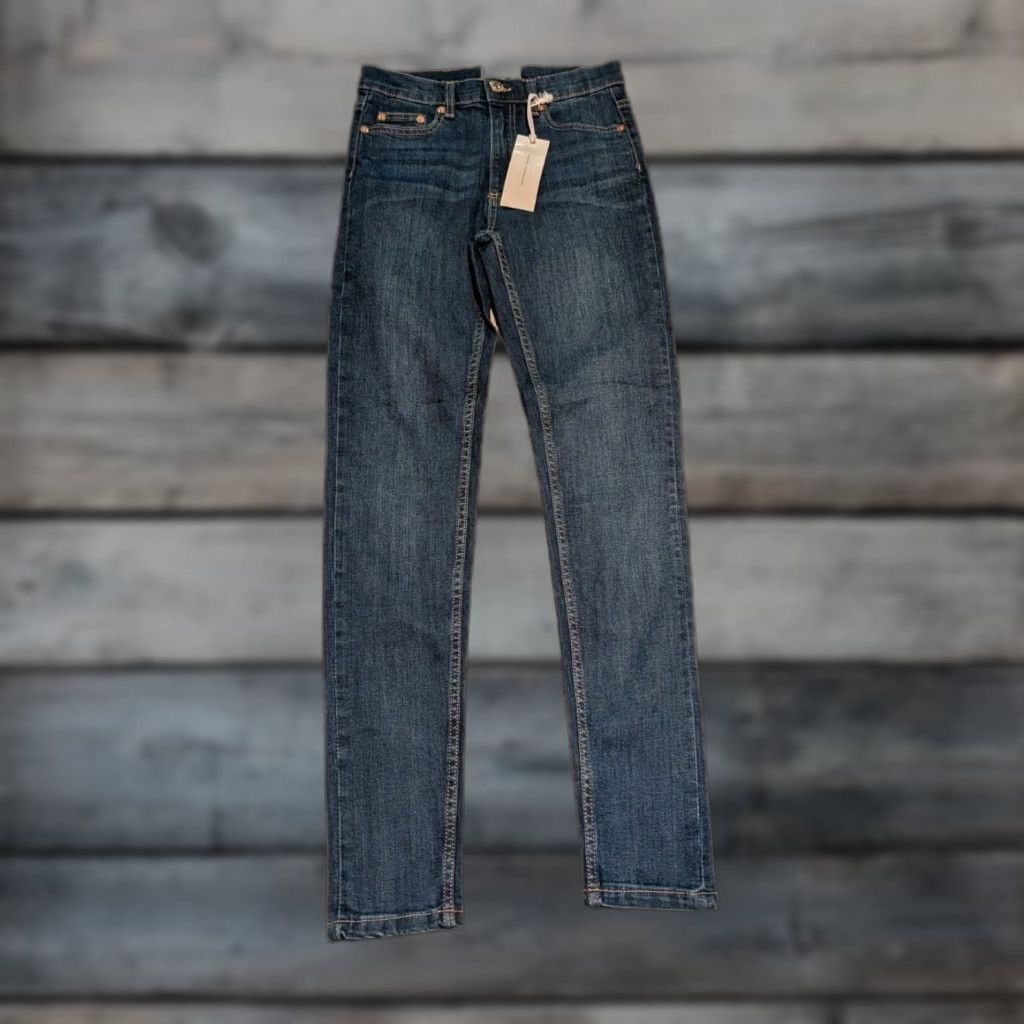 French Connection French Connection Jeans Skinny Jean Womens 6 Medium Blue 29.5in ZIP Button 5-Pocket Stretch Slim Reg Regular Modern Vintage Style 74STC Size 28" / US 6 / IT 42 - 1 Thumbnail