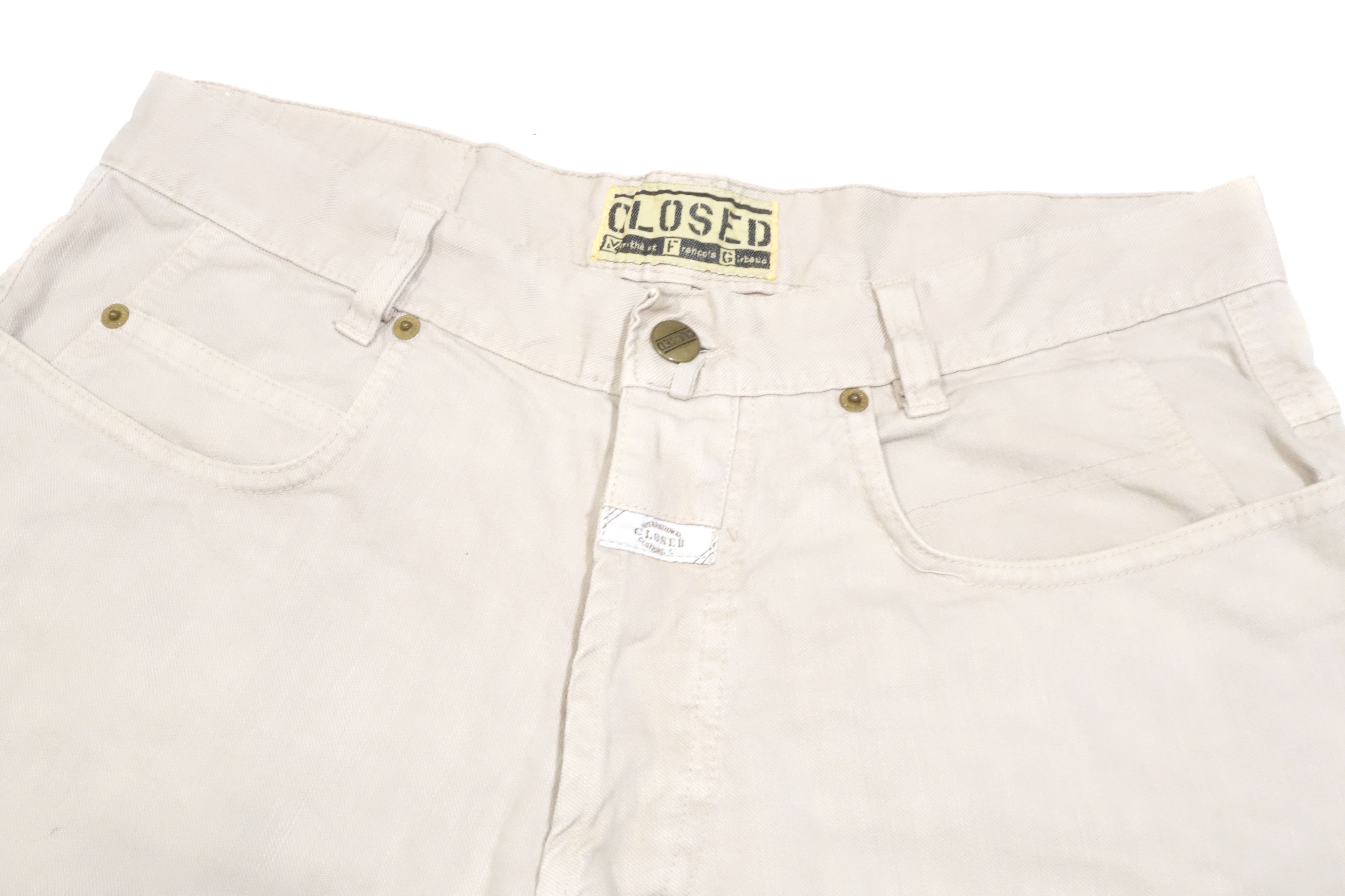 CLOSED × Marithe + Francois Girbaud 90S Stone Wash Shorts Vintage Size US 34 / EU 50 - 3 Thumbnail