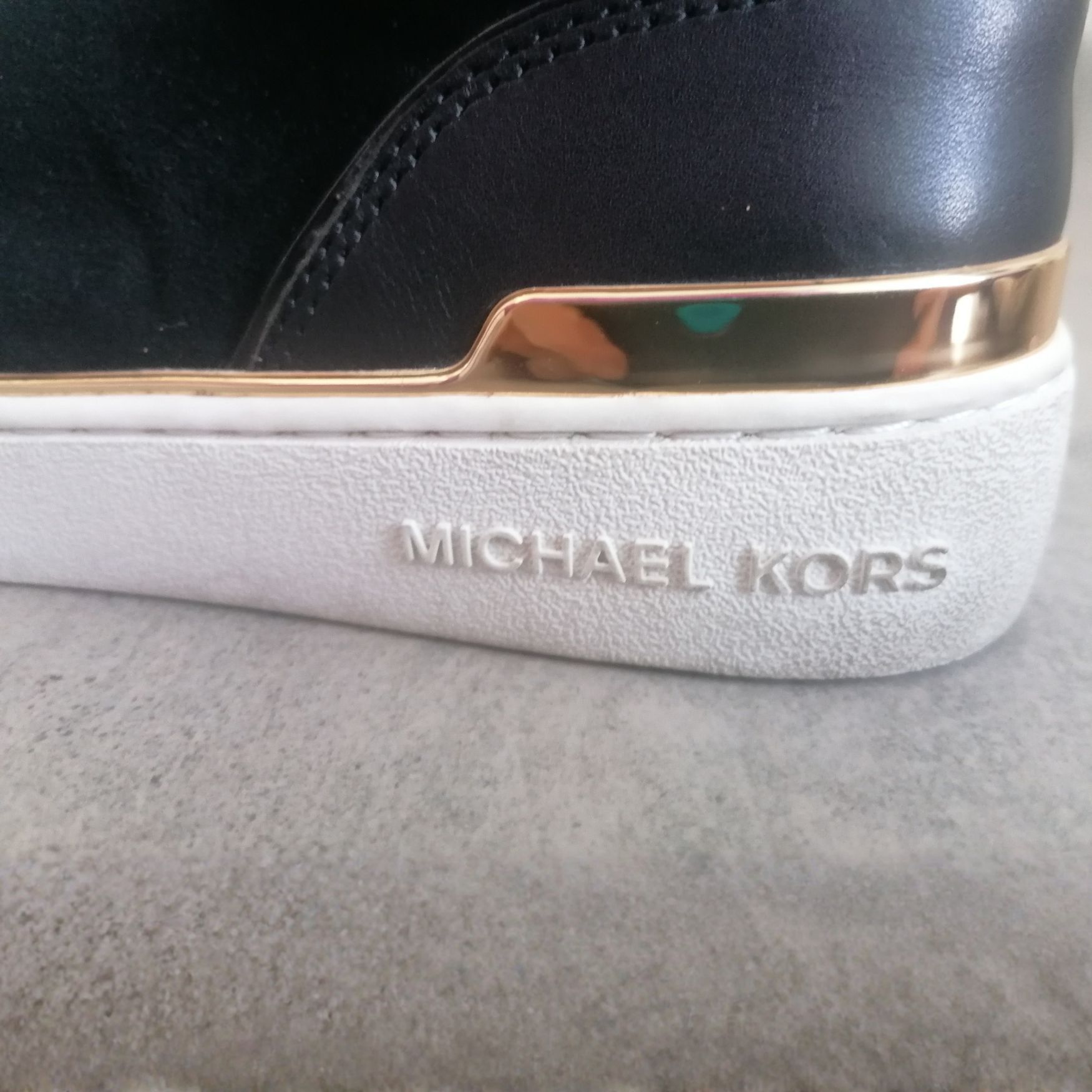 Michael Kors Michael Kors Kyle Leather & Suede high-top sneakers Size US 8 / IT 38 - 10 Thumbnail