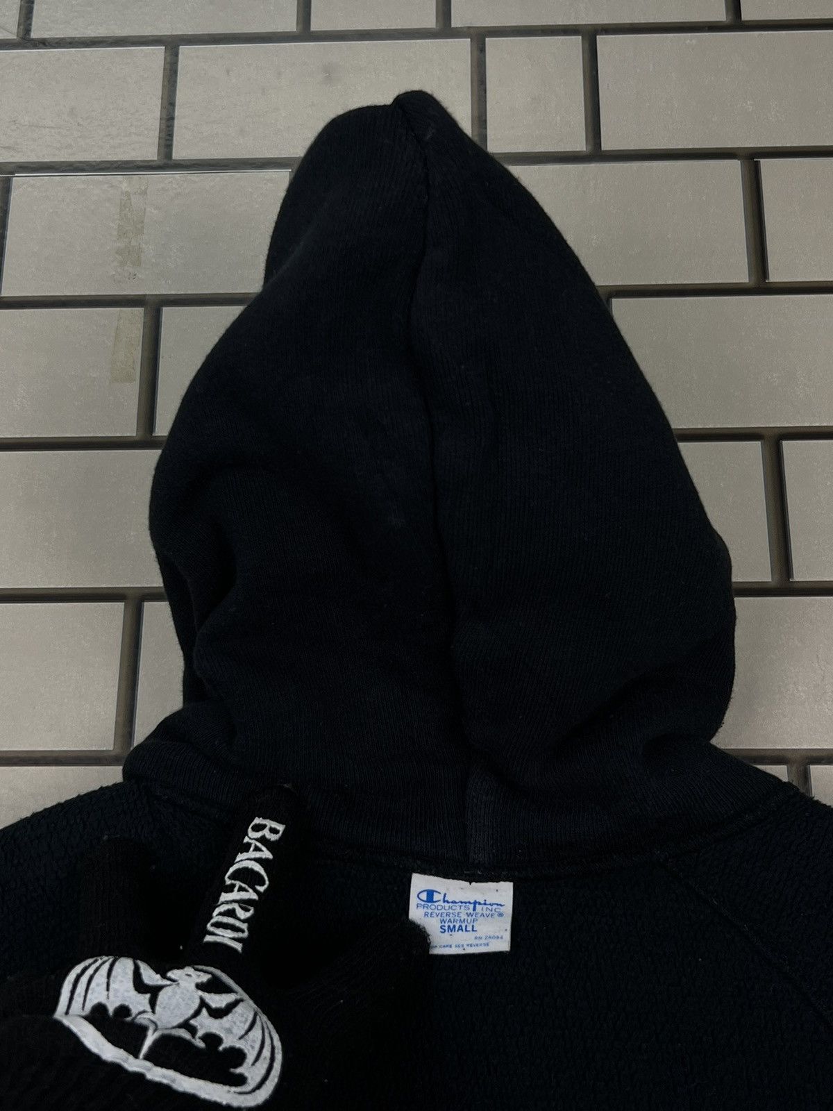 Champion × Vintage Champion Reverse Weave Small Spell Out Centre Hooded Jacket Size US S / EU 44-46 / 1 - 12 Thumbnail