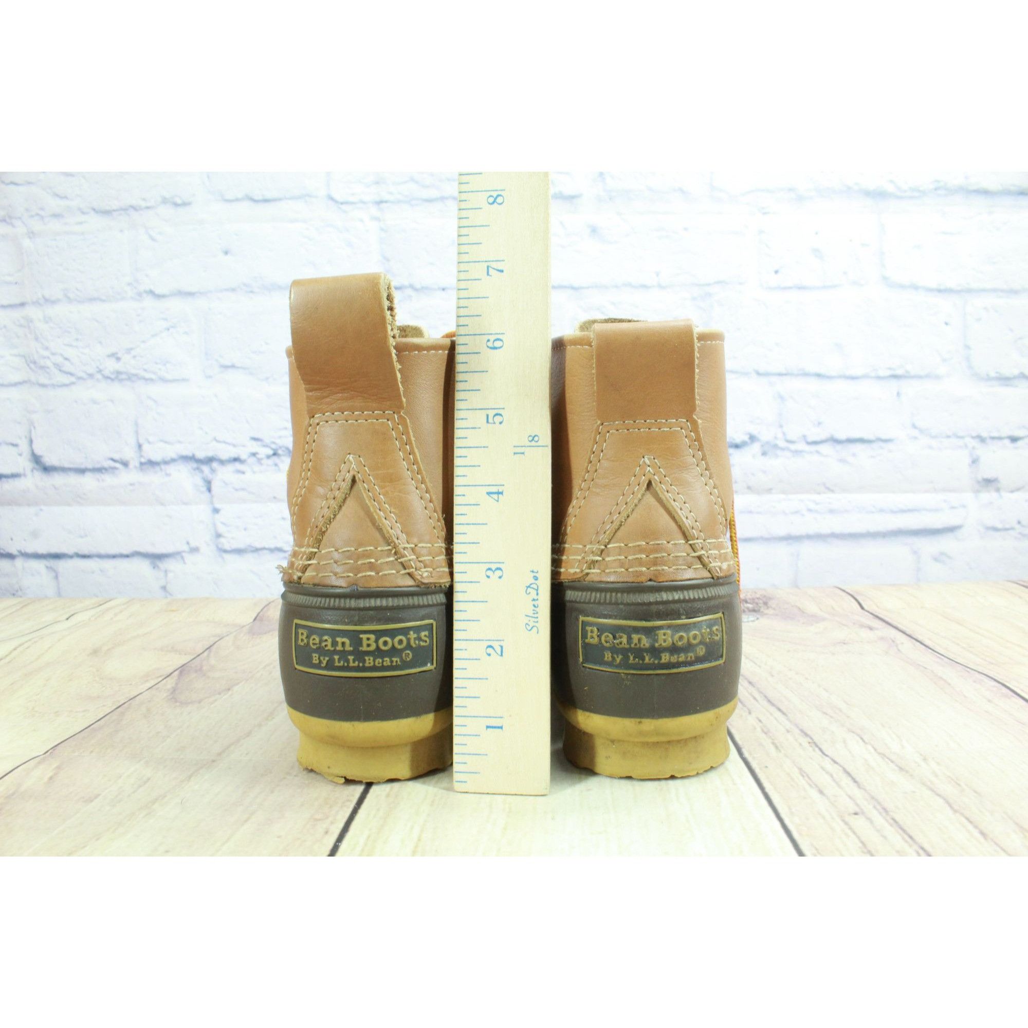 L.L. Bean × Leather LL Bean Leather Unlined Ankle Duck Boots Size 7 M Size US 7 / IT 37 - 6 Thumbnail