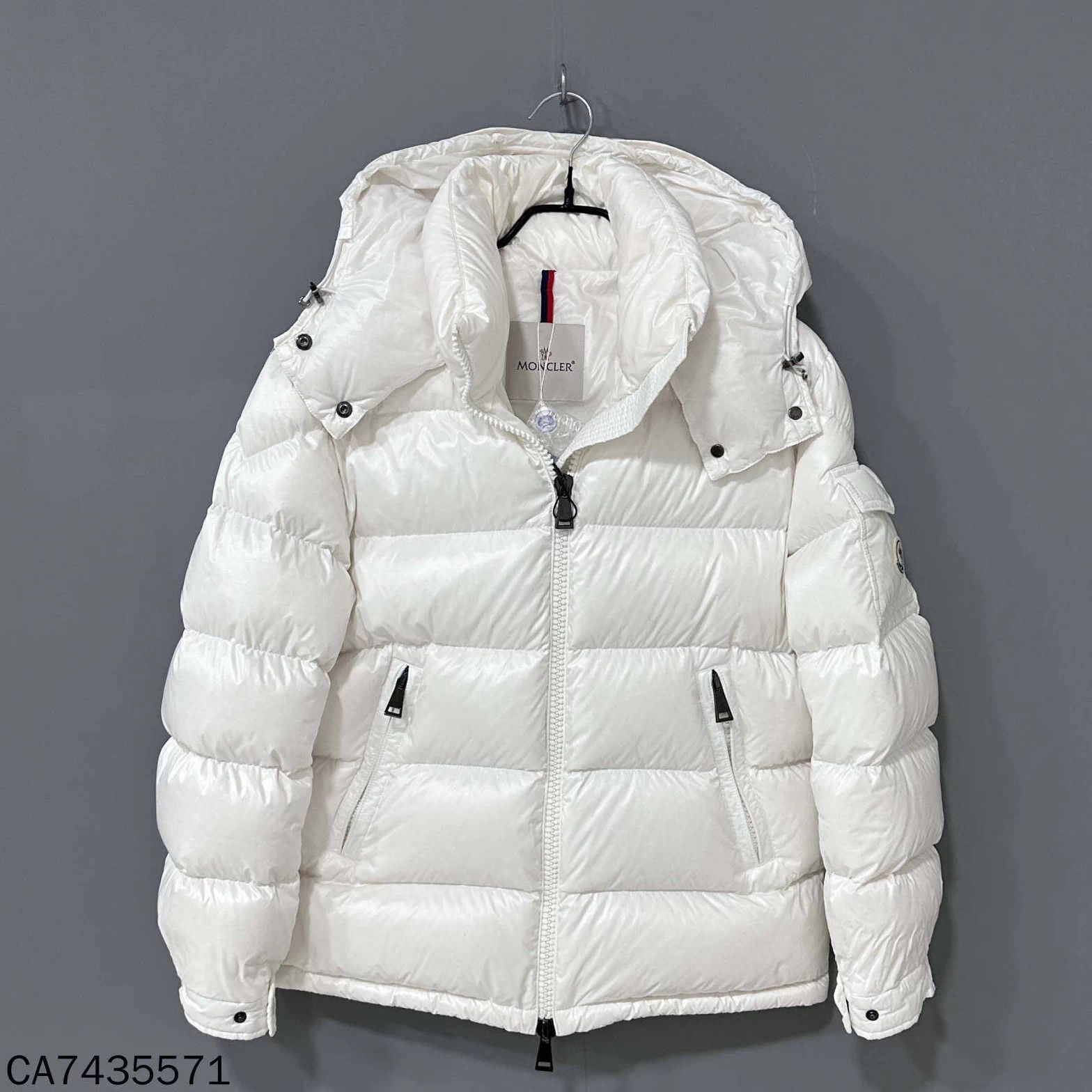 Moncler Moncler white Maire women's down jacket Size XS / US 0-2 / IT 36-38 - 1 Thumbnail