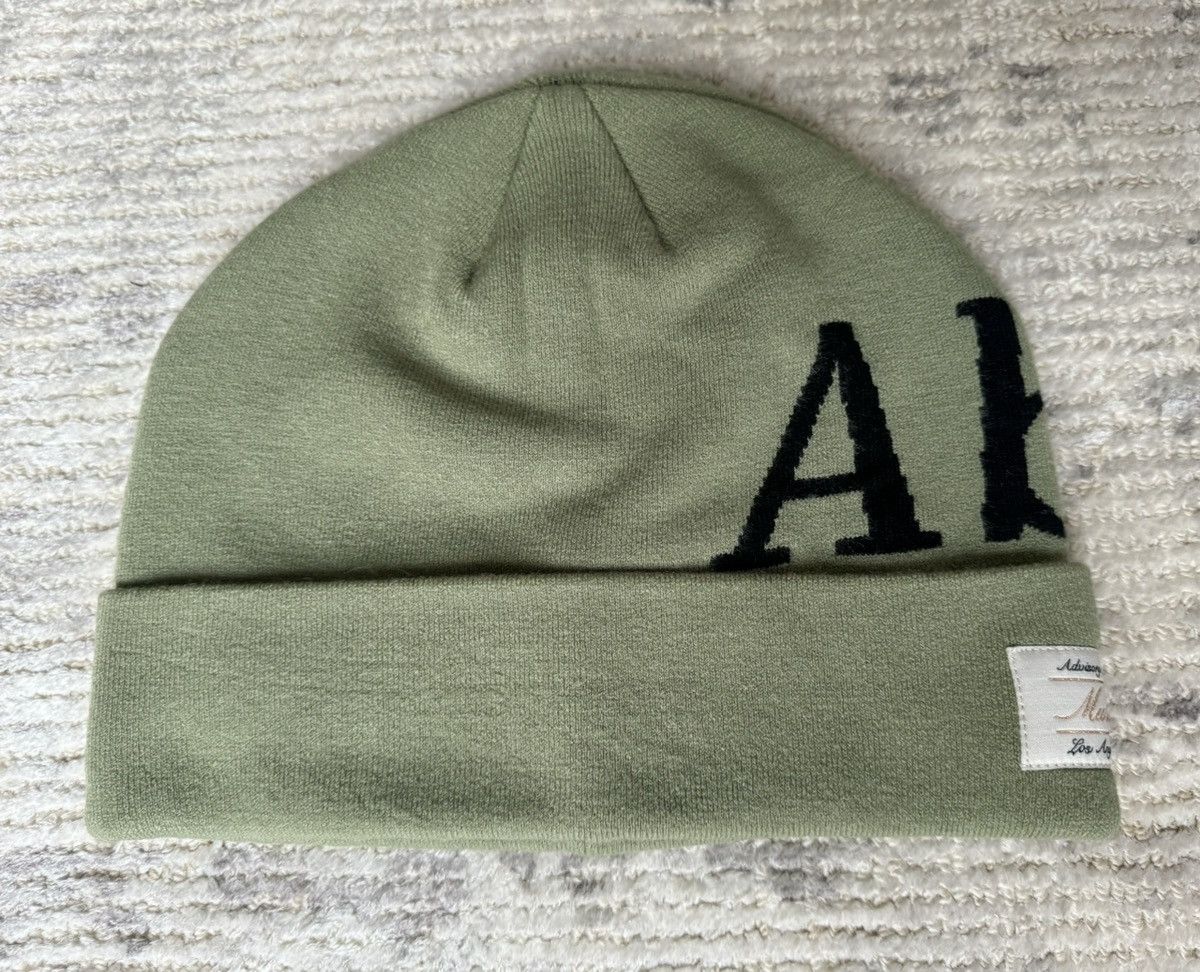Advisory Board Crystals Advisory Board Crystals Beanie Hat Cap Olive Green ABC Knit Size ONE SIZE - 2 Thumbnail